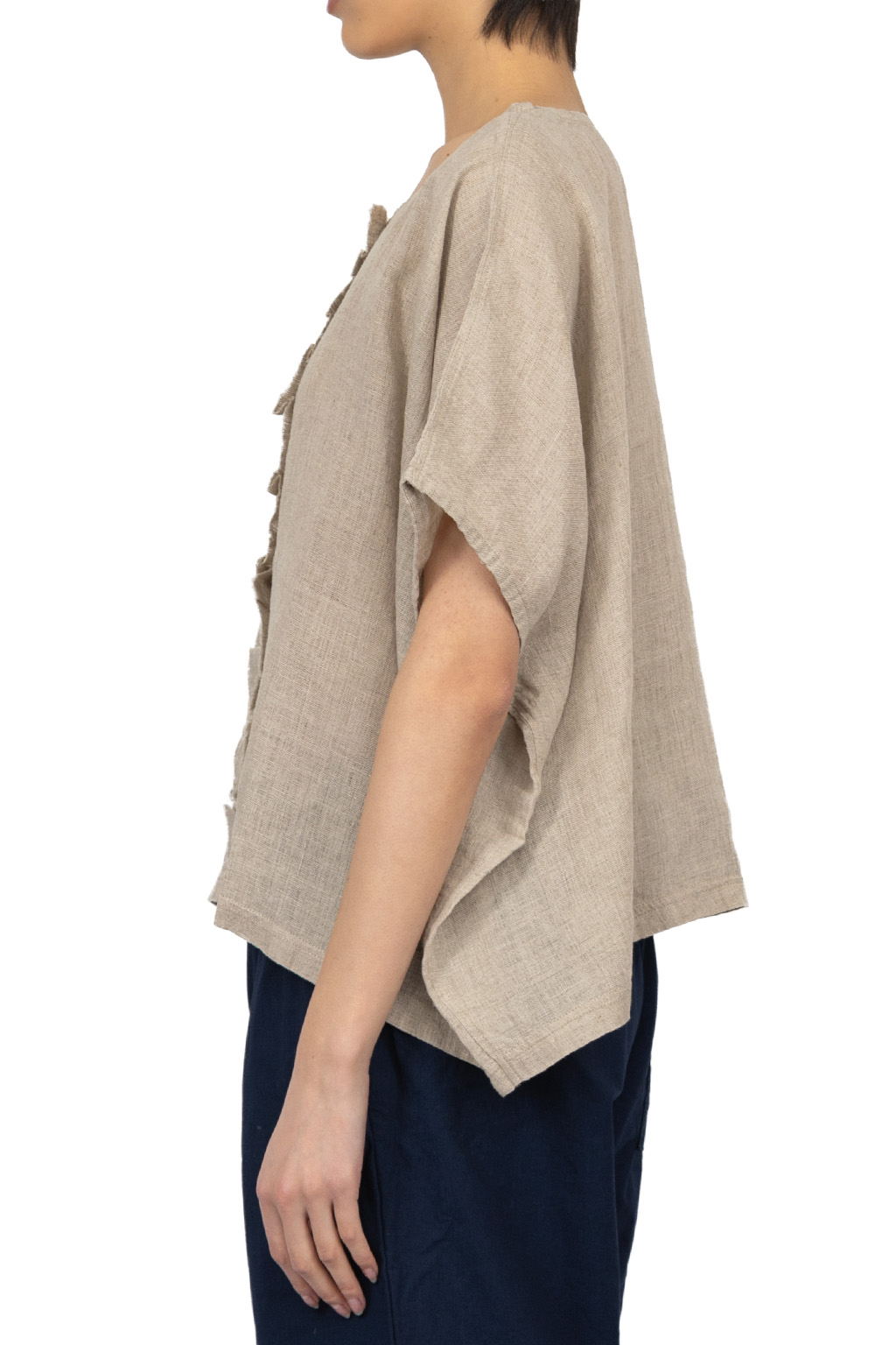 A+koloni - Linen Boil Top - Natural