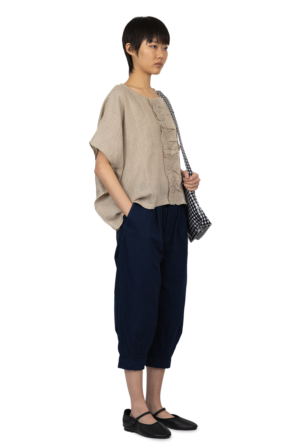 A+koloni - Linen Boil Top - Natural