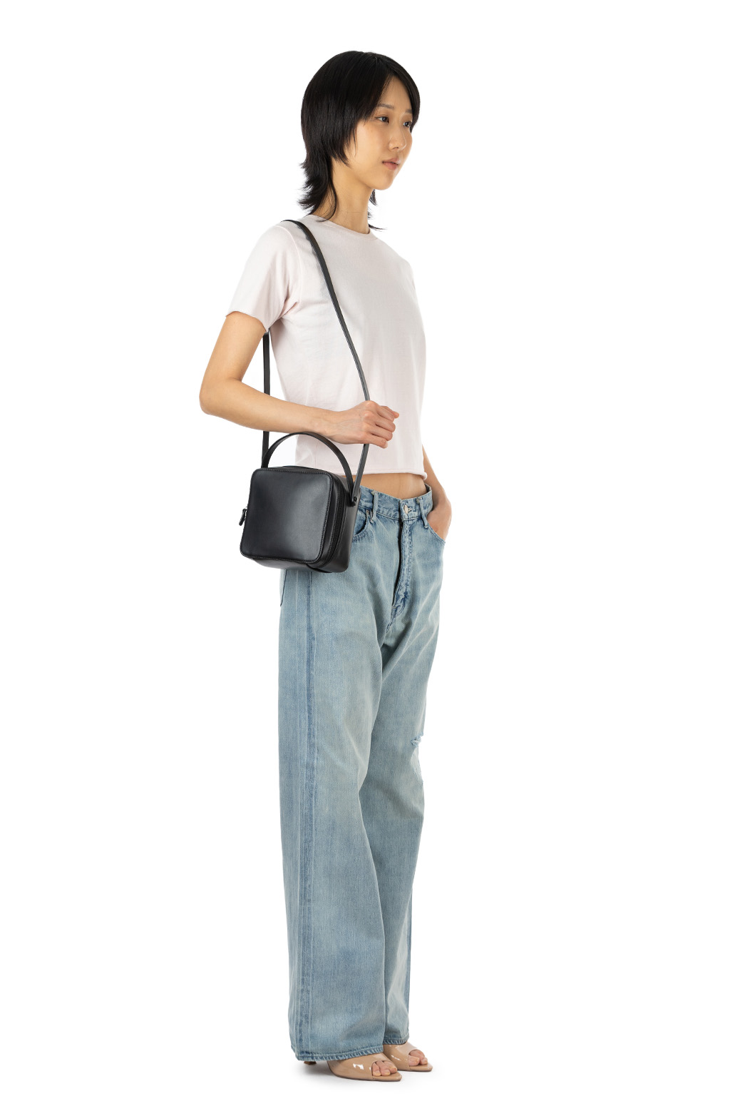 AURALEE - Faded Selvedge Light Denim Pants - Light Indigo