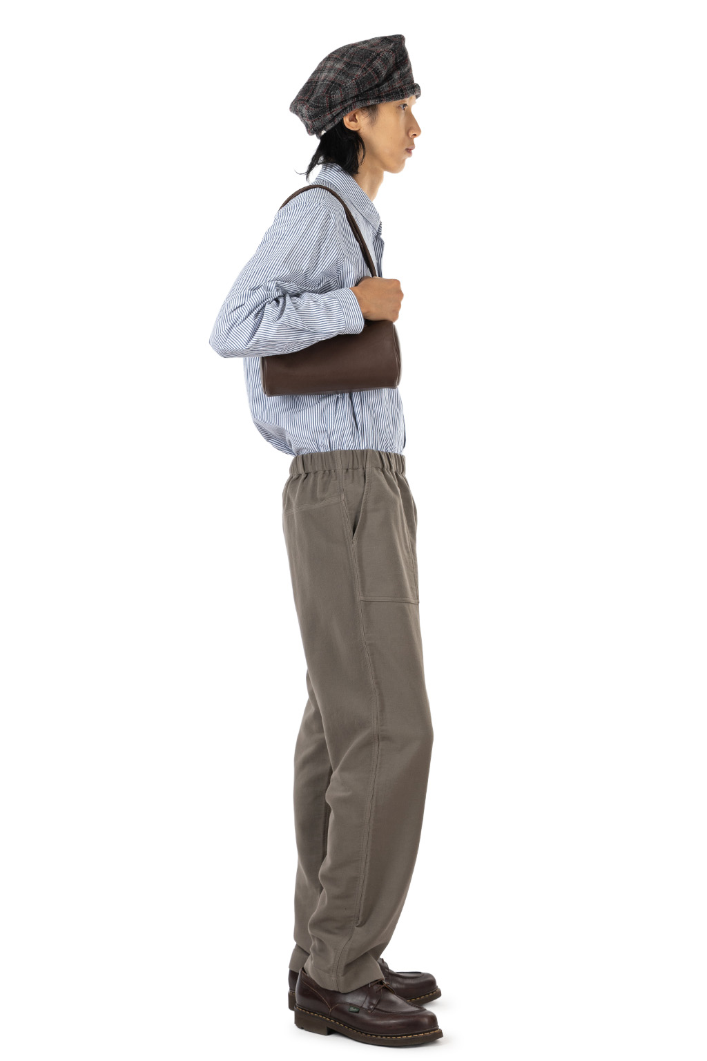 Aeta - Cylinder Boston Long Handle - Dark Brown