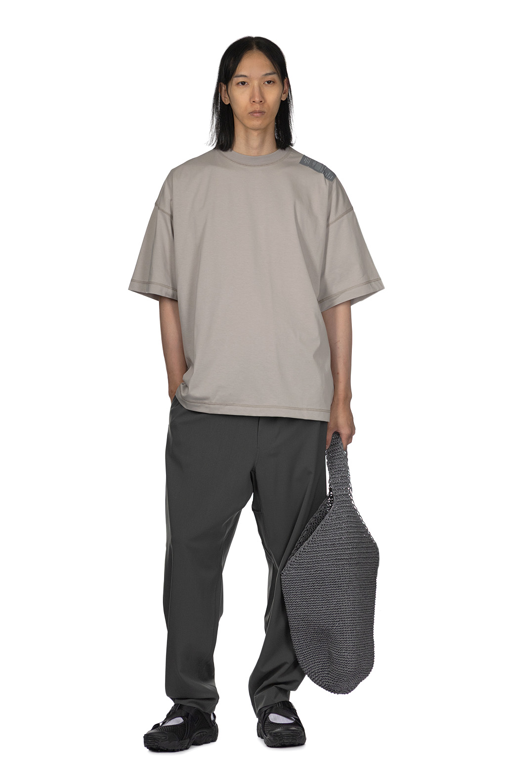 Aeta - Shoulder Bag Large - Grey