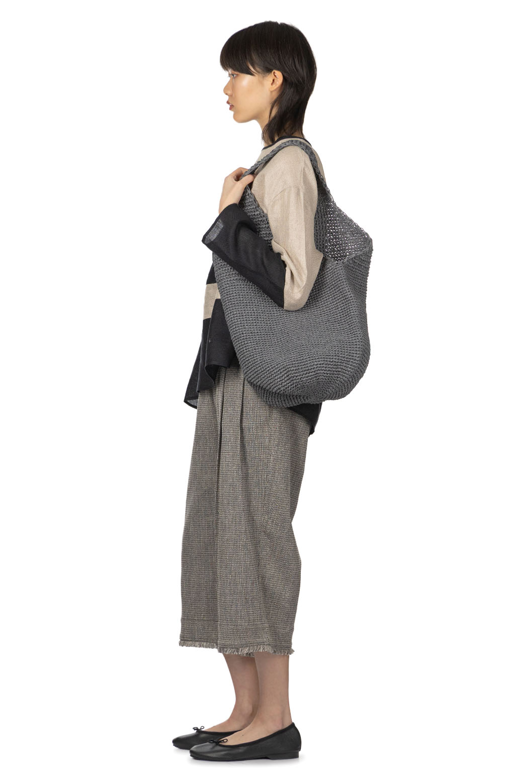 Aeta - Shoulder Bag Medium - Grey