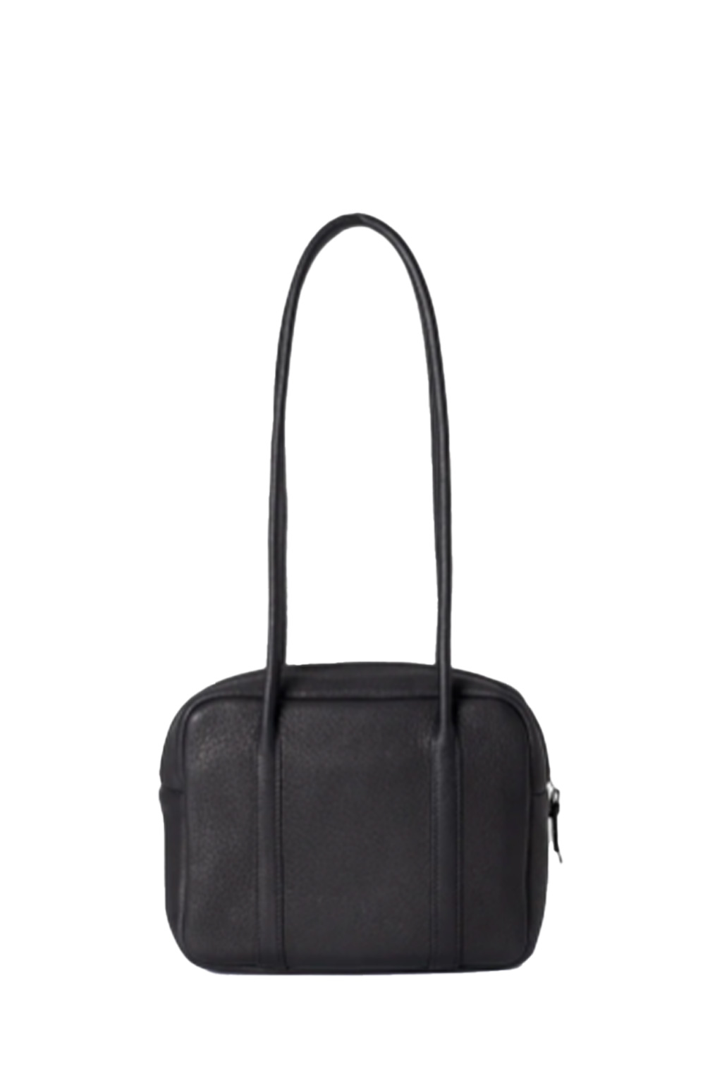 Aeta - Square Boston Long Handle Bag Small - Black
