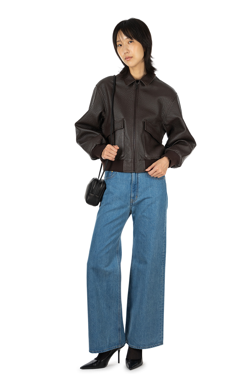 Aeta - Square Shoulder - Black