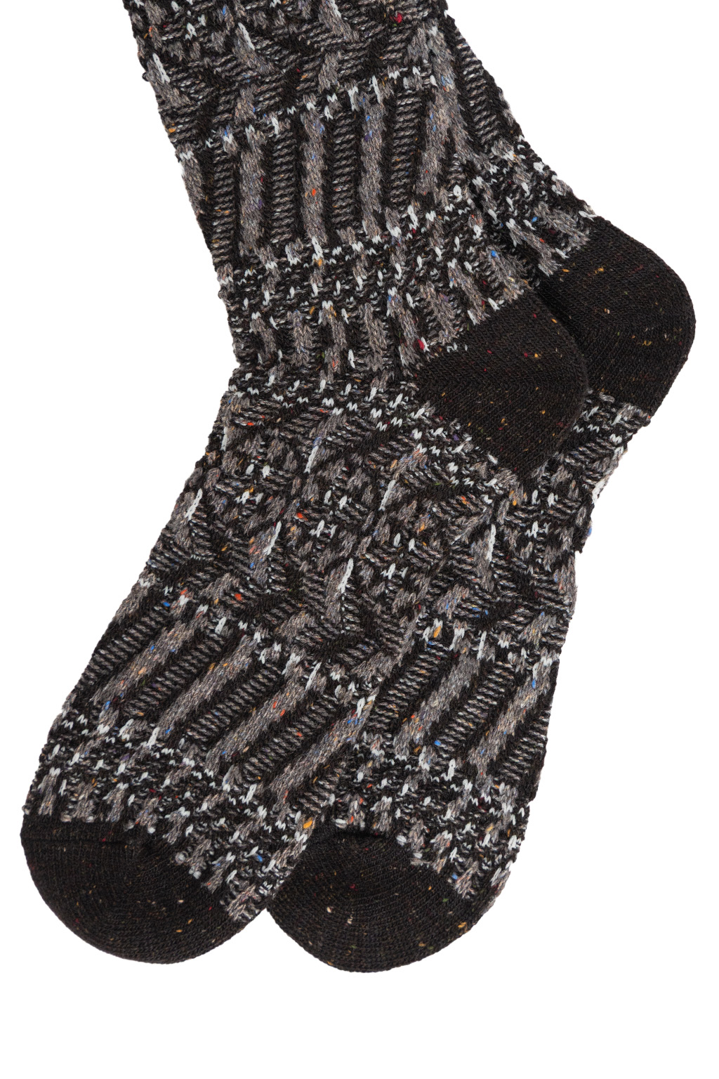 Anonymous Ism - Tweed JQ Pattern Crew - in 2 Color Choices