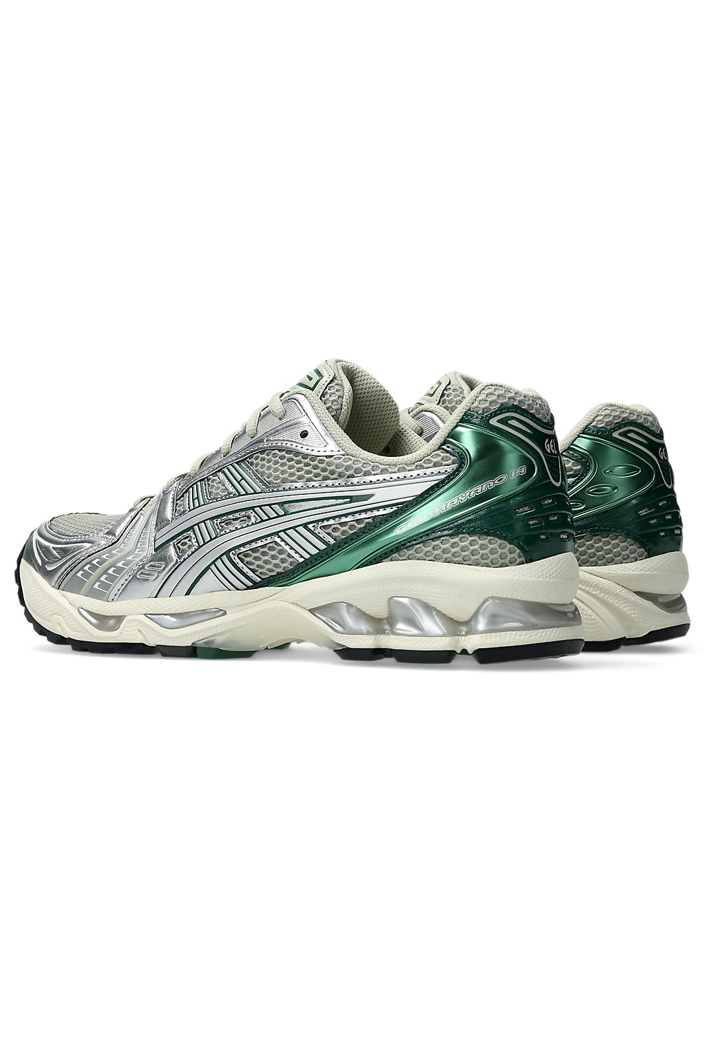 Asics - GEL-Kayano 14 Dried Leaf Green And Pure Silver