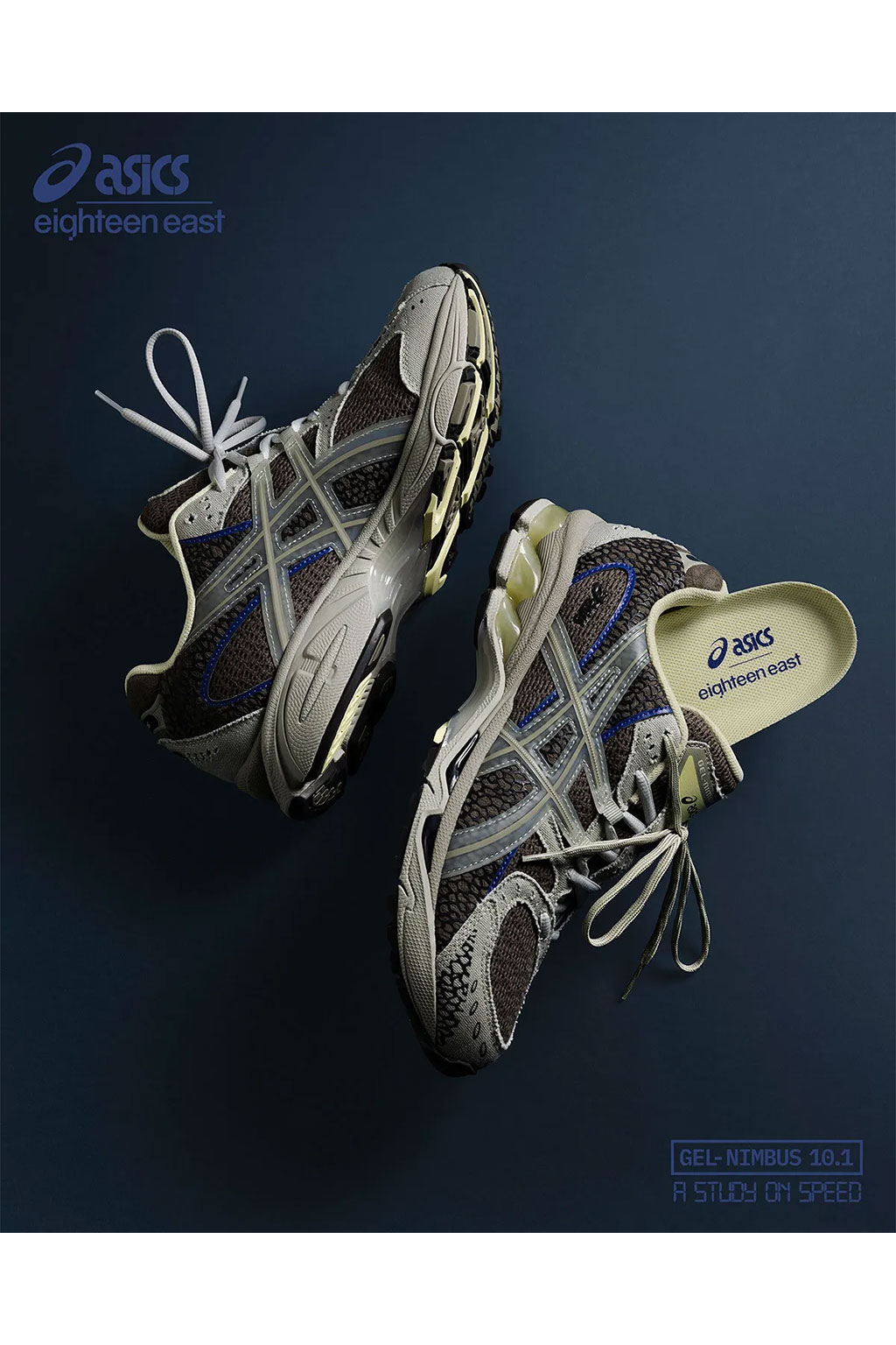 Asics - Gel - Nimbus 10.1 Canteen and Abbey Stone