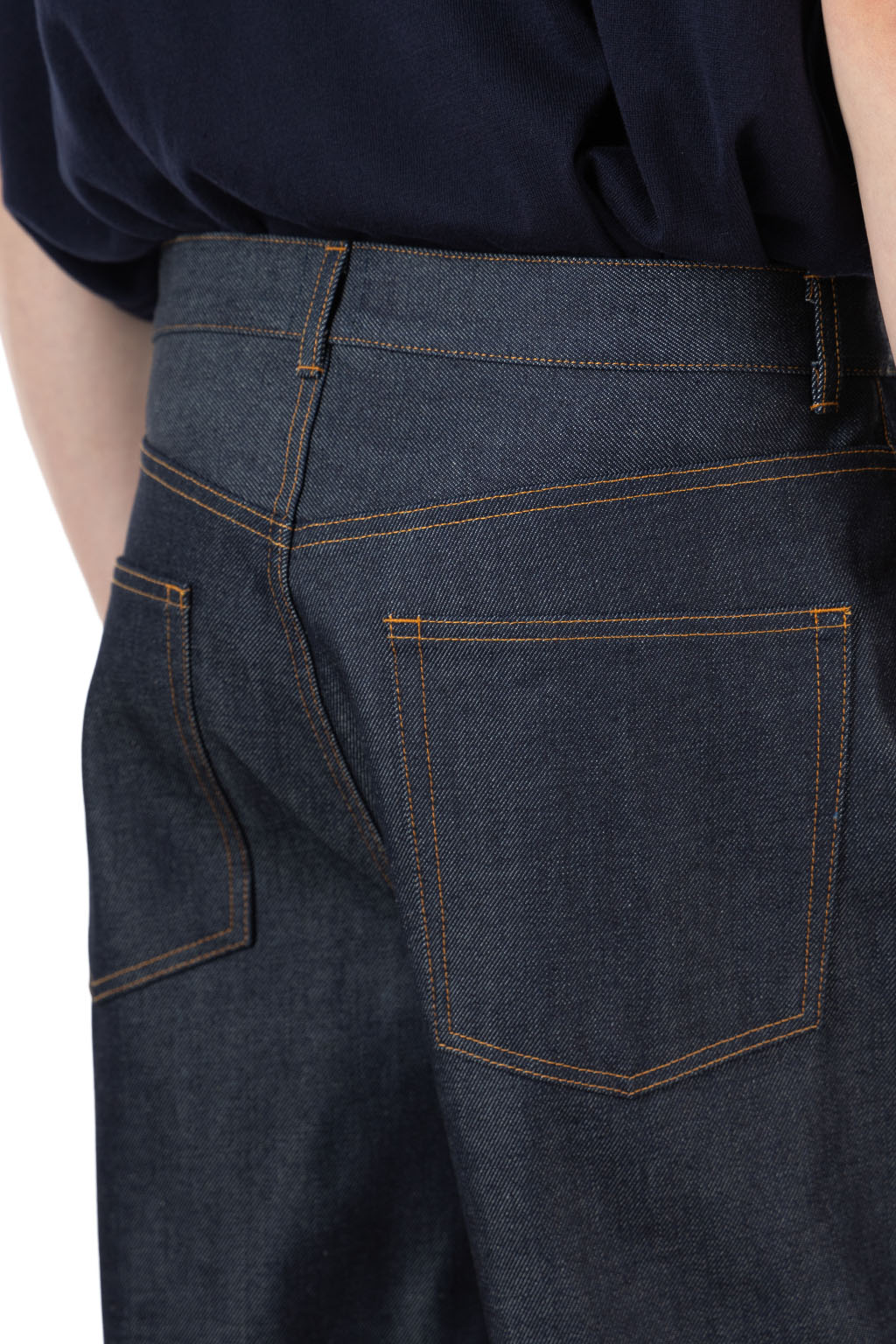 BISOWN - BISOWN Wide Middle Denim - Indigo Rigid