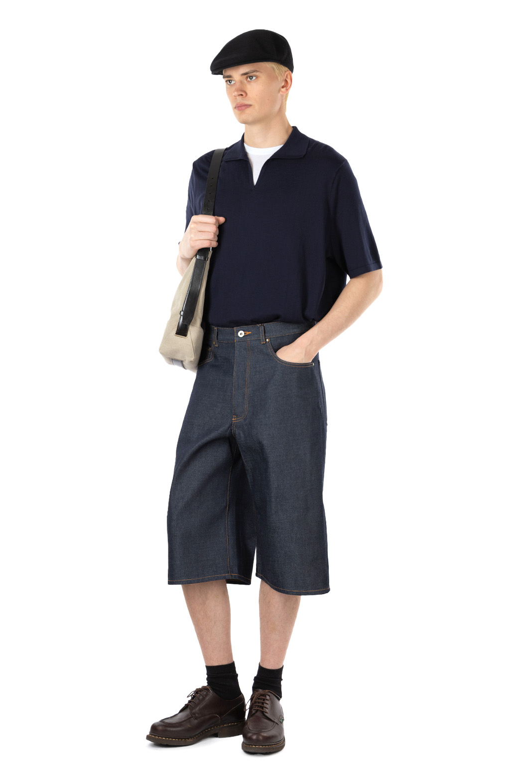 BISOWN - BISOWN Wide Middle Denim - Indigo Rigid
