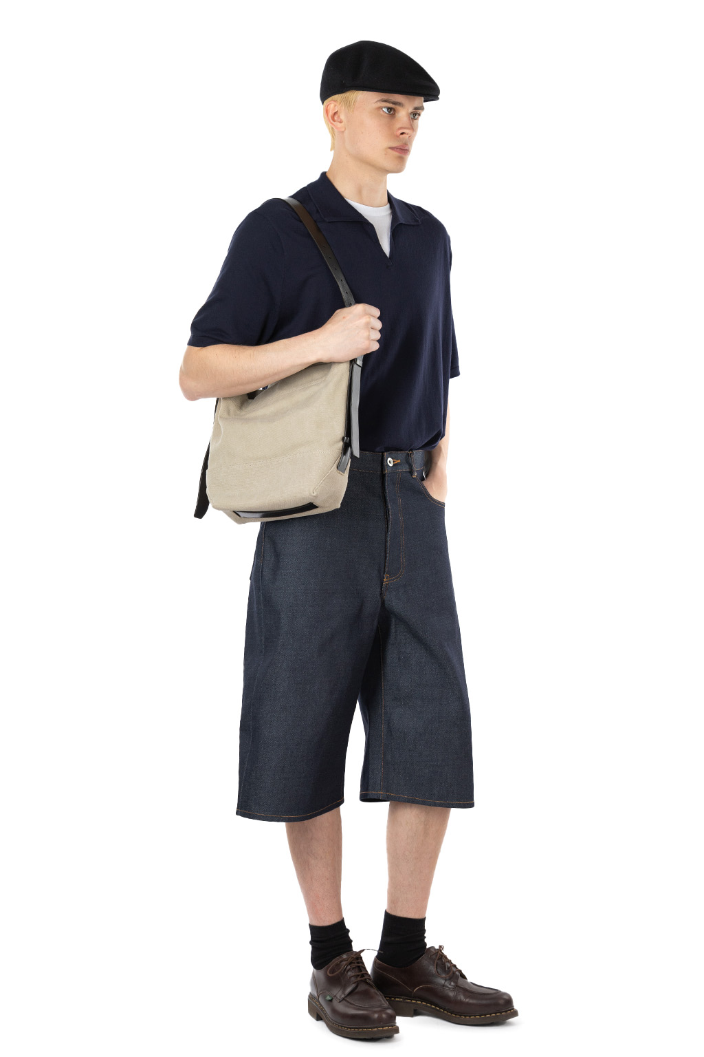 BISOWN - BISOWN Wide Middle Denim - Indigo Rigid