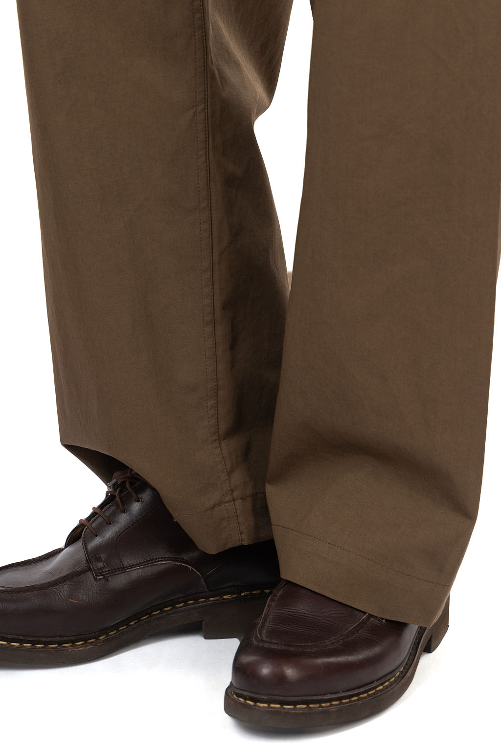 BISOWN - Cotton Linen M43 Trousers - Military Green