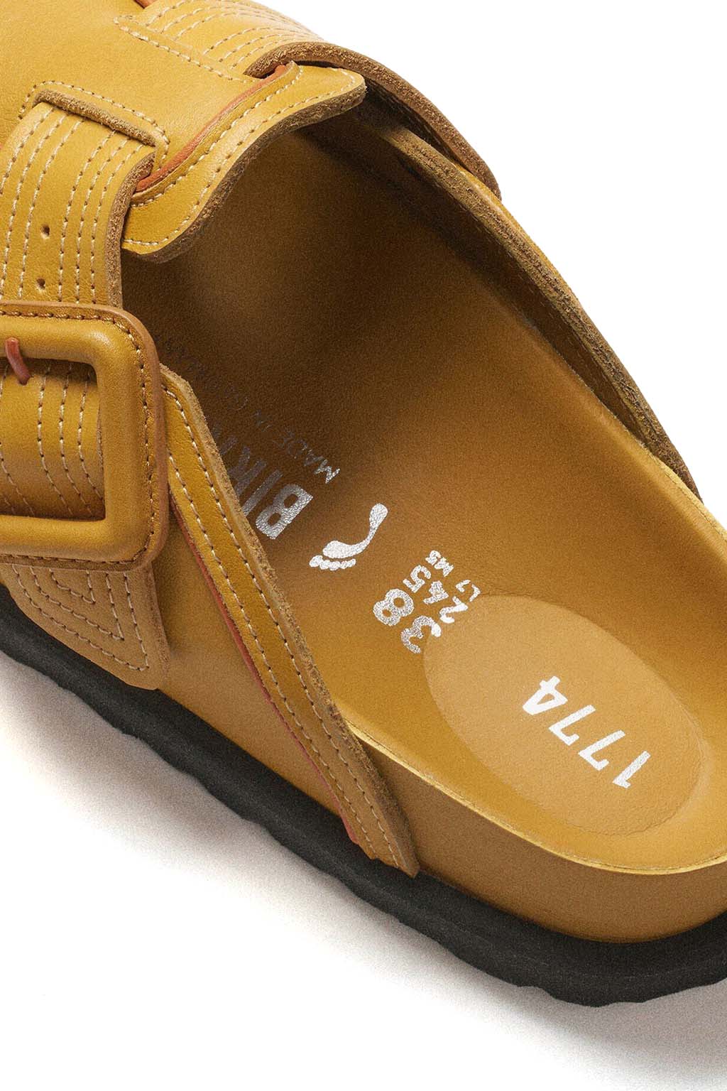 Birkenstock 1774 - 1774 Boston Leather - Mustard Brown - Regular