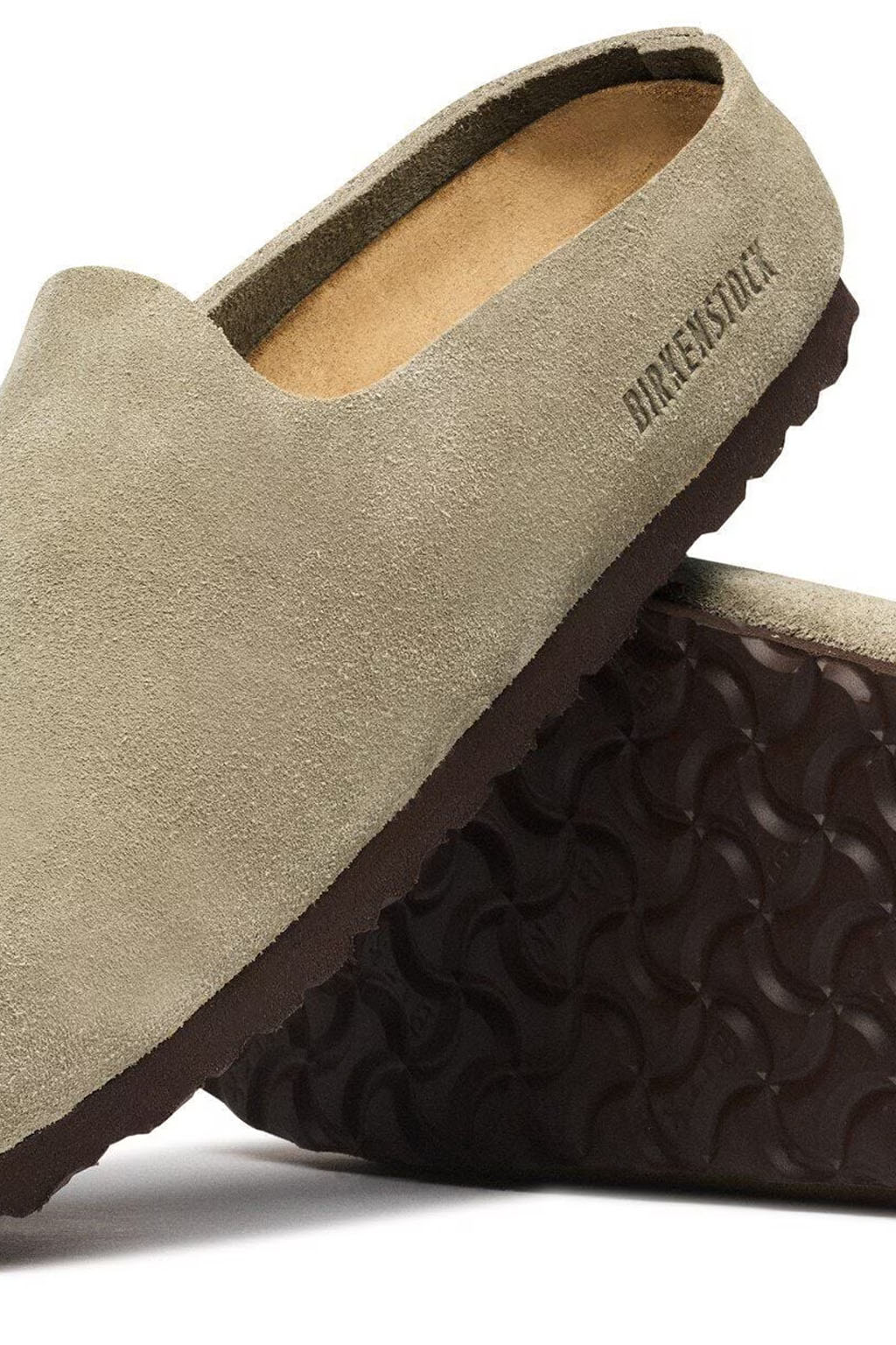 Birkenstock - Amsterdam Wrapped - Suede Taupe - Regular