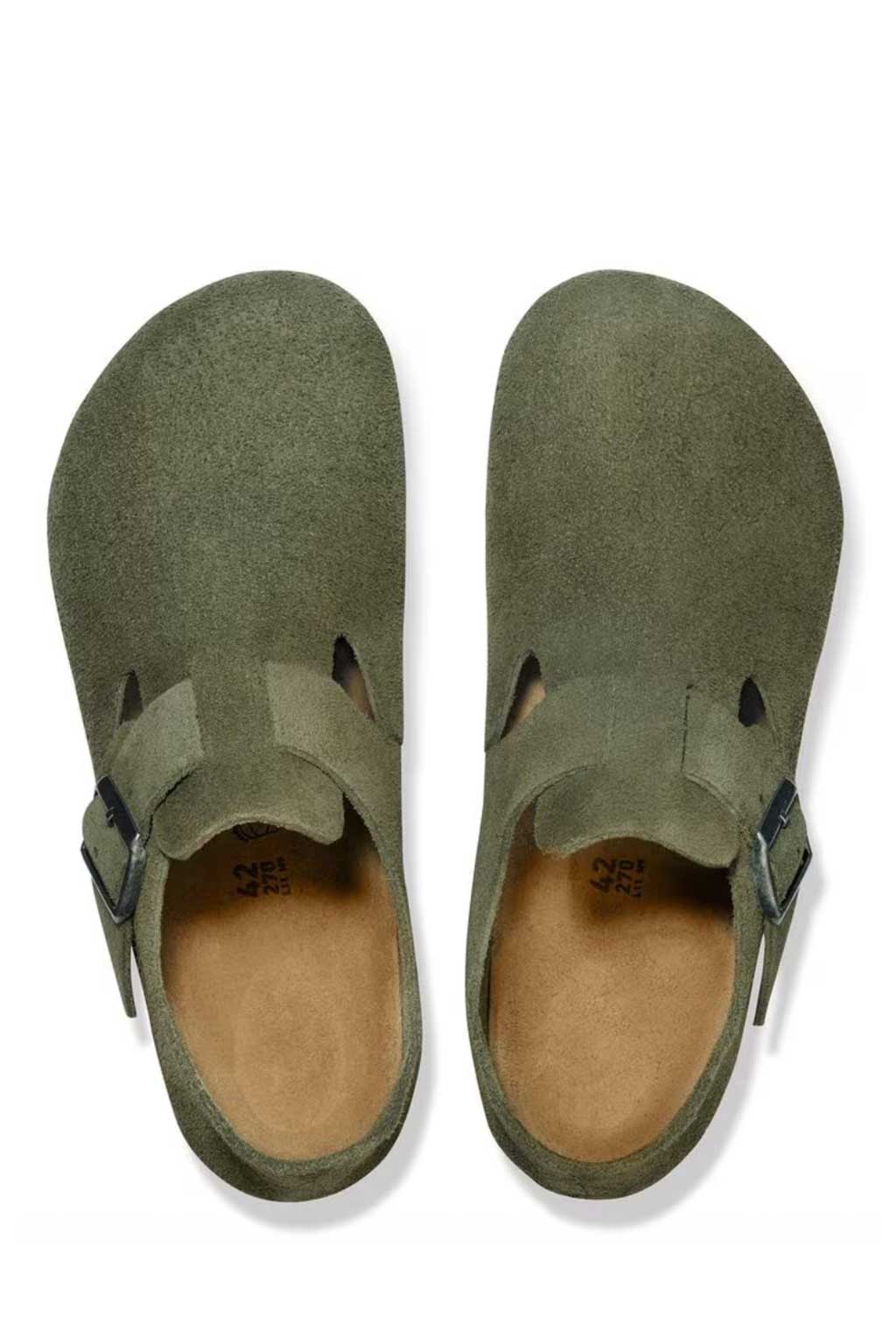 Birkenstock - LondonSuede Leather Regular - Thyme
