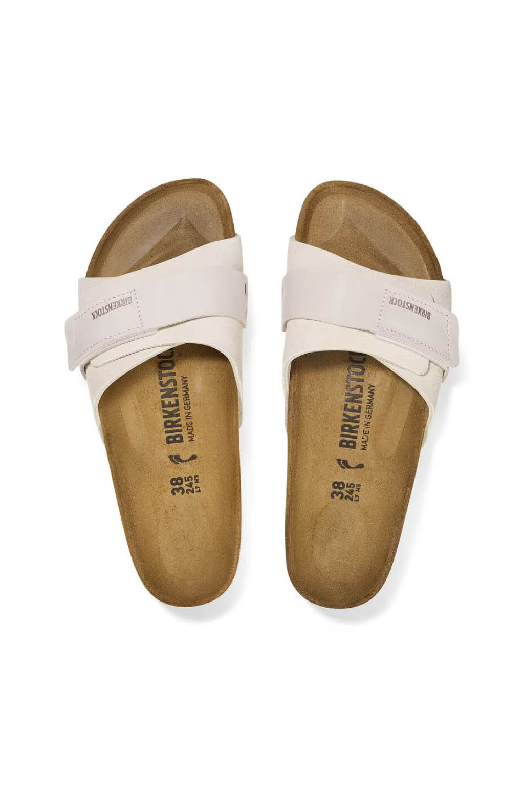 Birkenstock - OitaSuede Leather - Antique White - Narrow