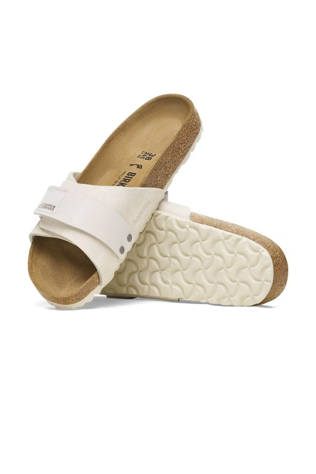 Birkenstock - OitaSuede Leather - Antique White - Narrow