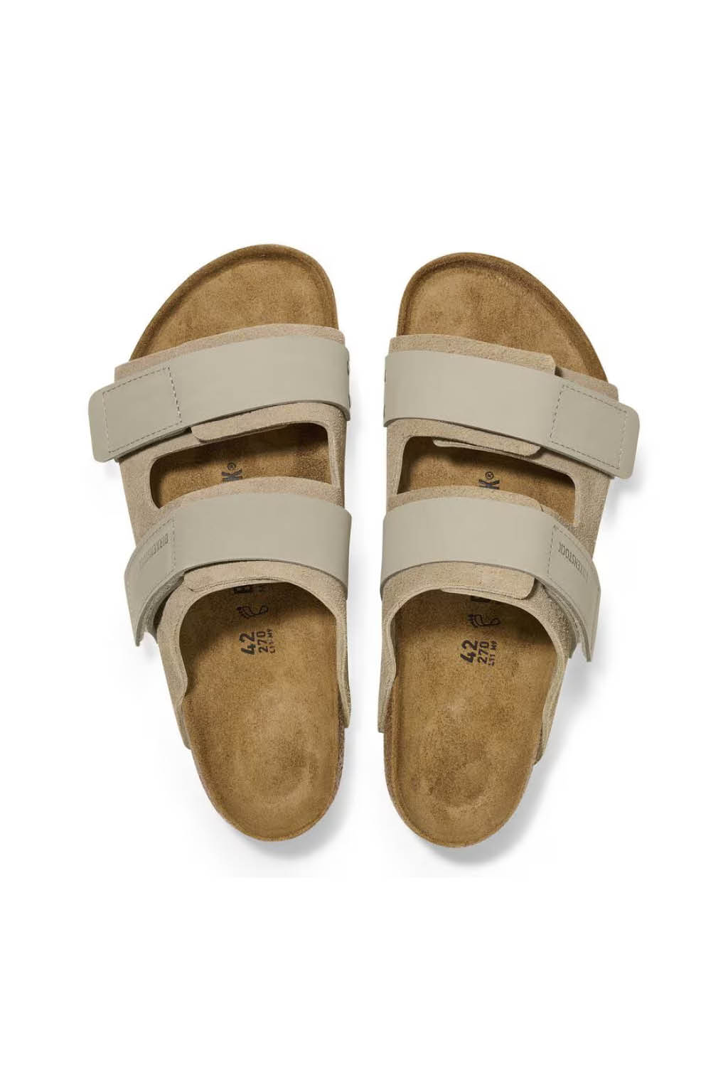 Birkenstock - UjiNubuck-Suede Leather - Taupe - Narrow