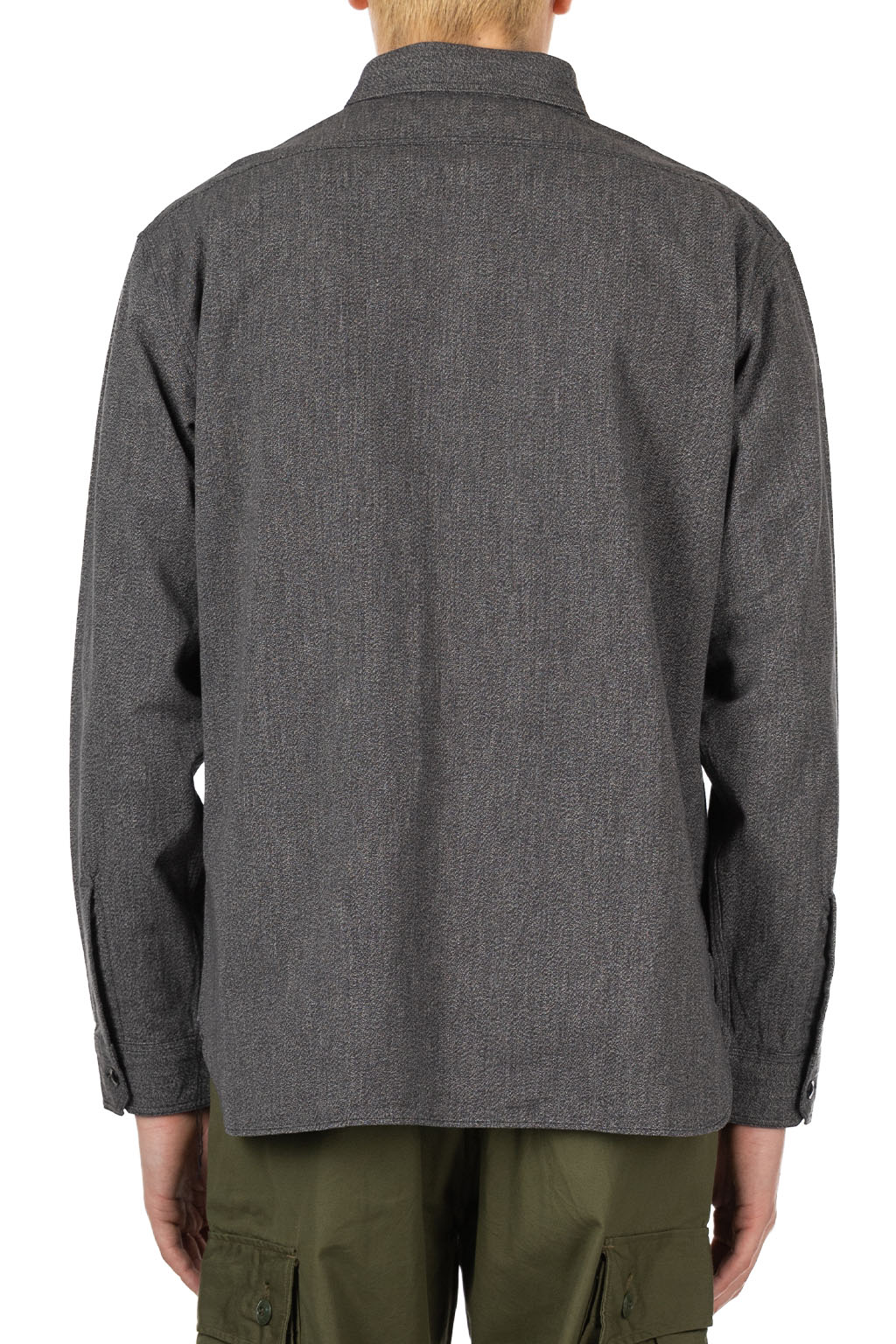 Buzz Rickson's - Cotton Covert Work Shirt - Black