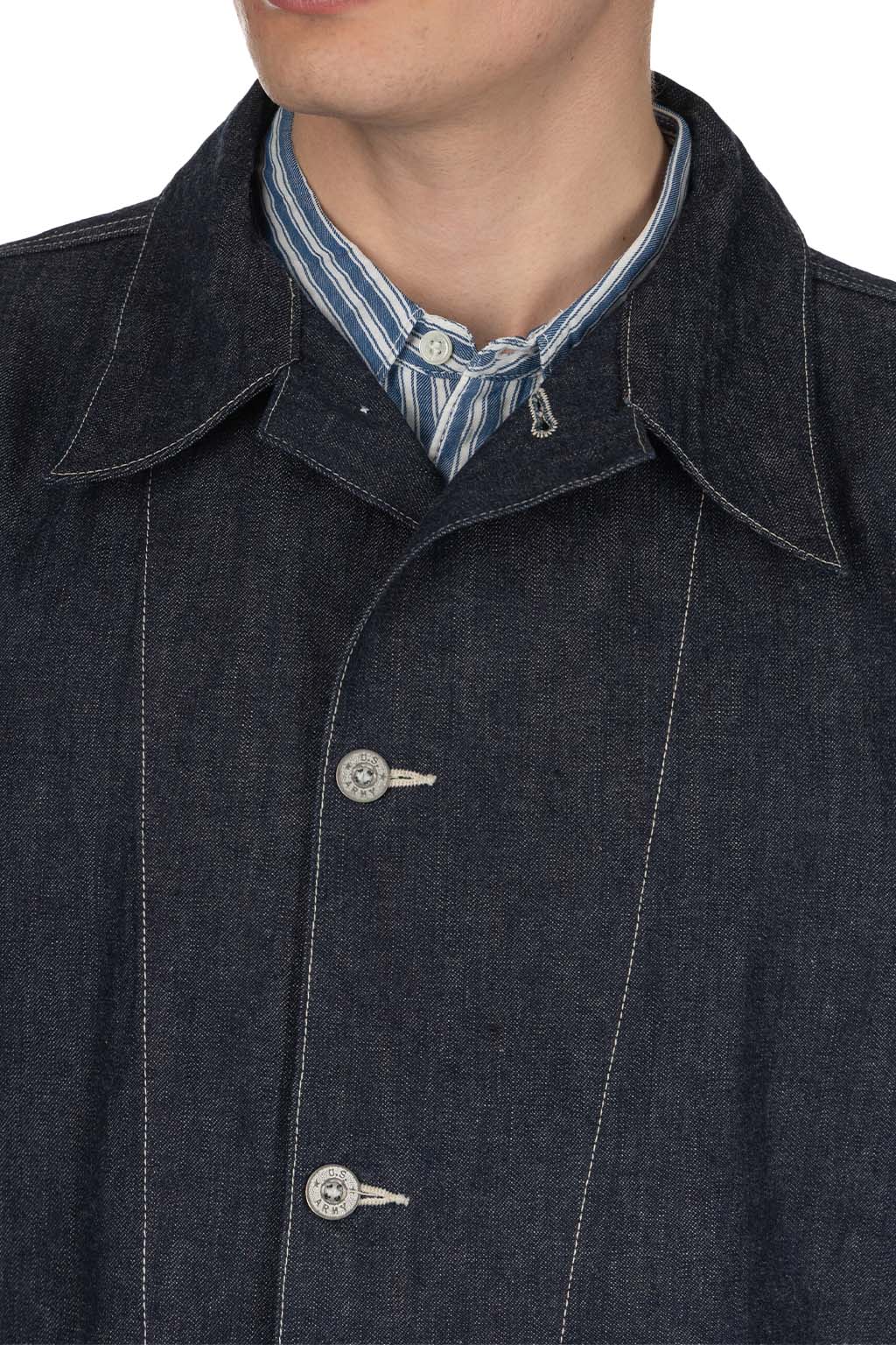 Buzz Rickson's - Denim Work Jacket -  A Navy