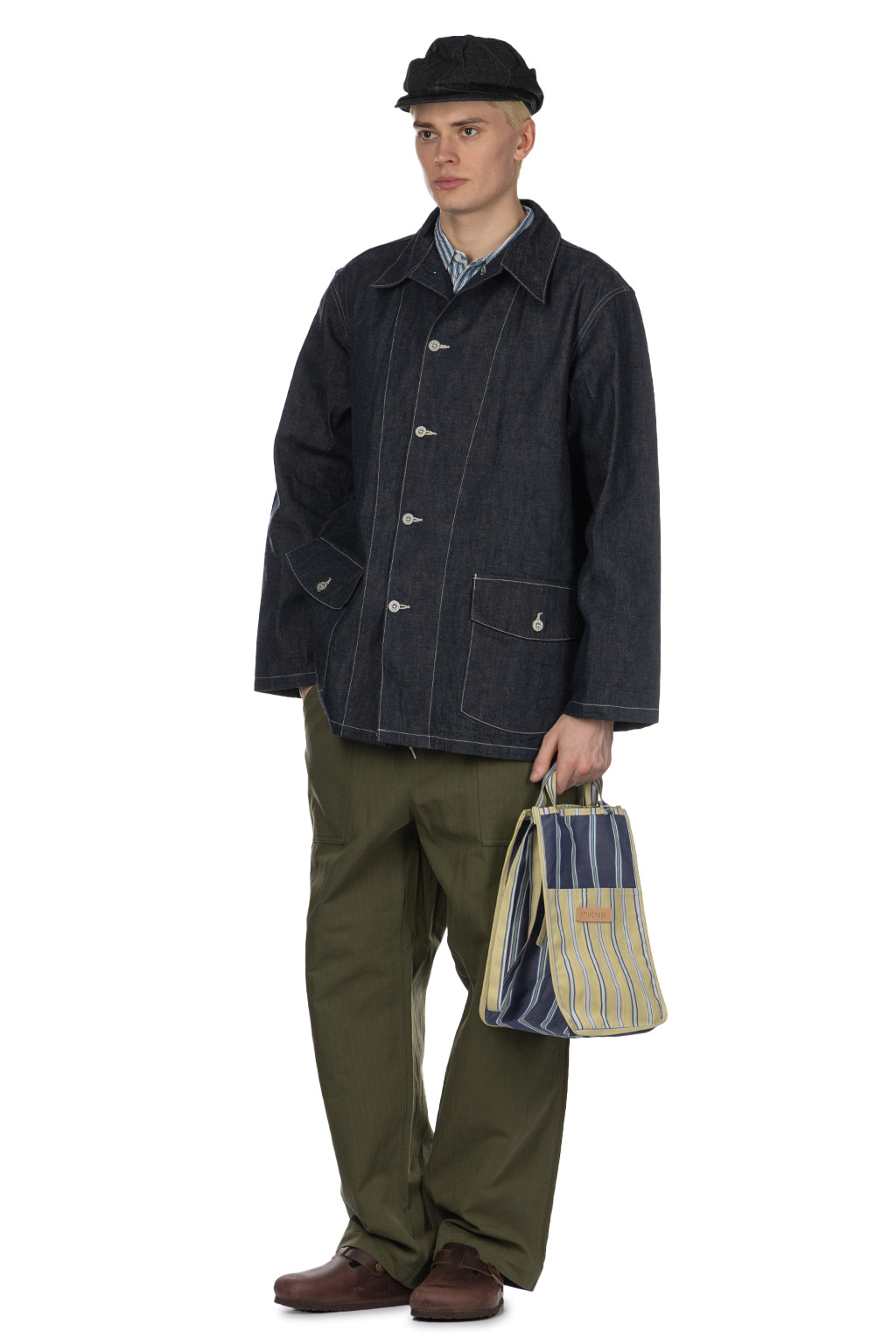 Buzz Rickson's - Denim Work Jacket -  A Navy