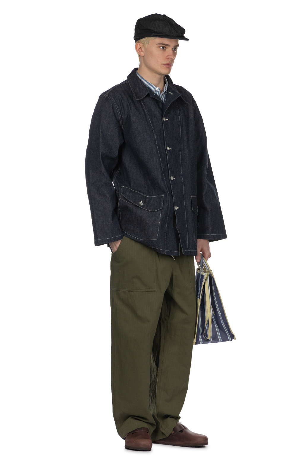 Buzz Rickson's - Denim Work Jacket -  A Navy
