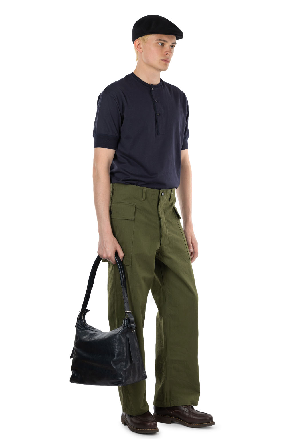 Buzz Rickson's - Herringbone Twill Special Trousers - Olive