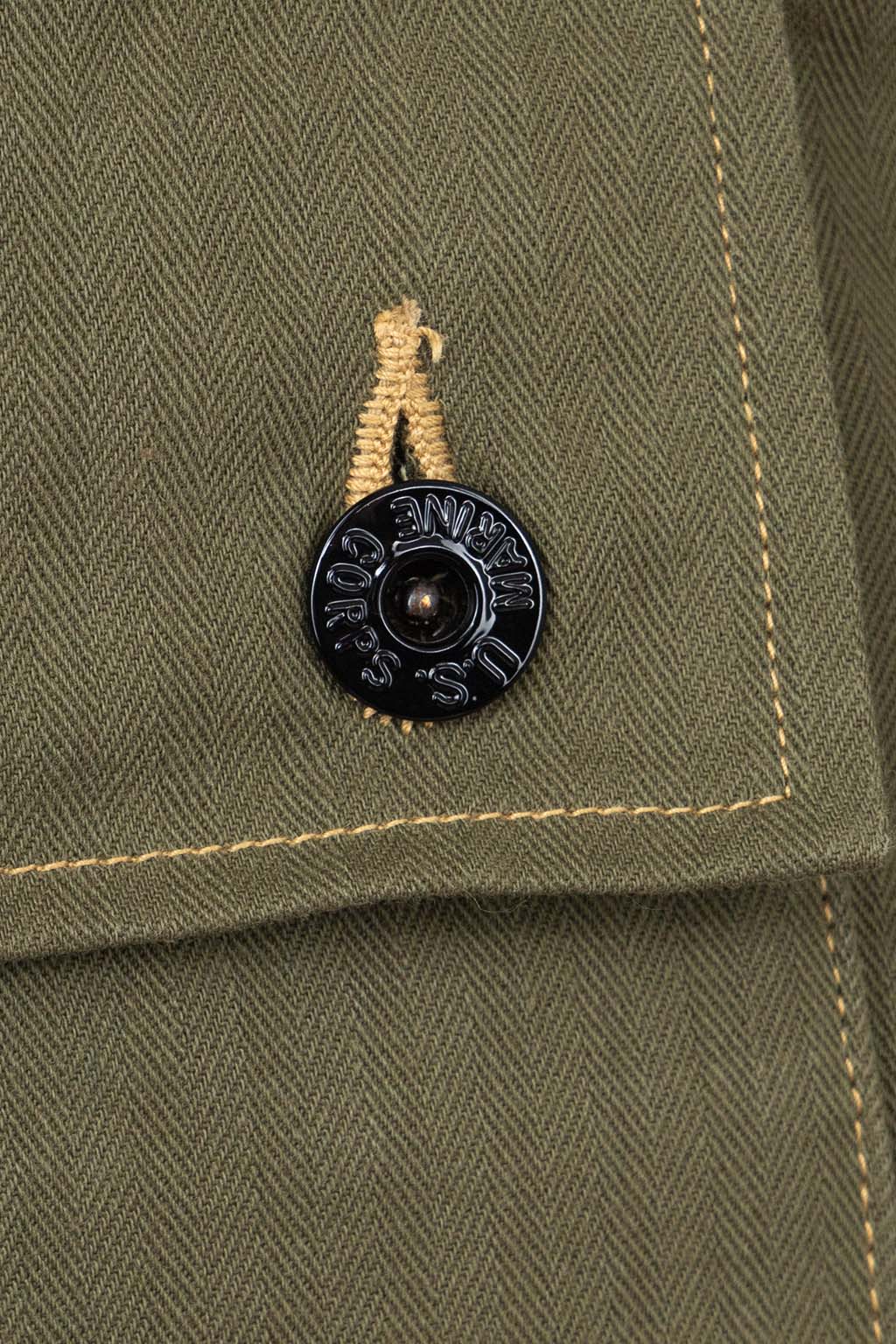 Buzz Rickson's - U.S.Marine Corps M-1944 Herringbone Pants - Olive