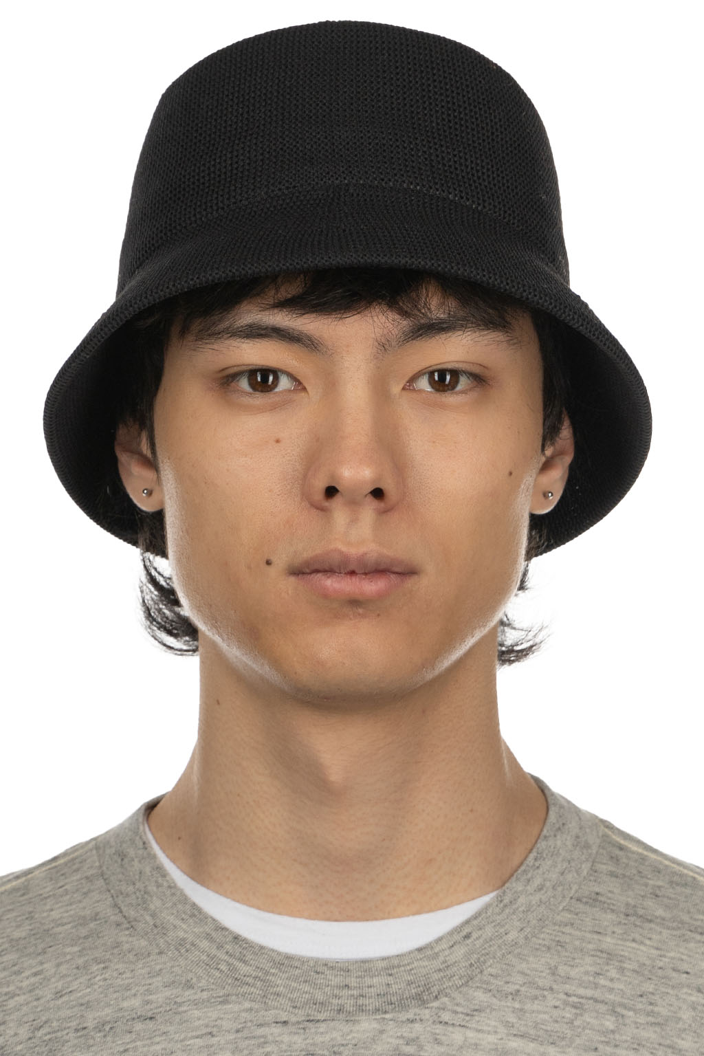 CFCL - Mesh Knit Bucket Hat - Black
