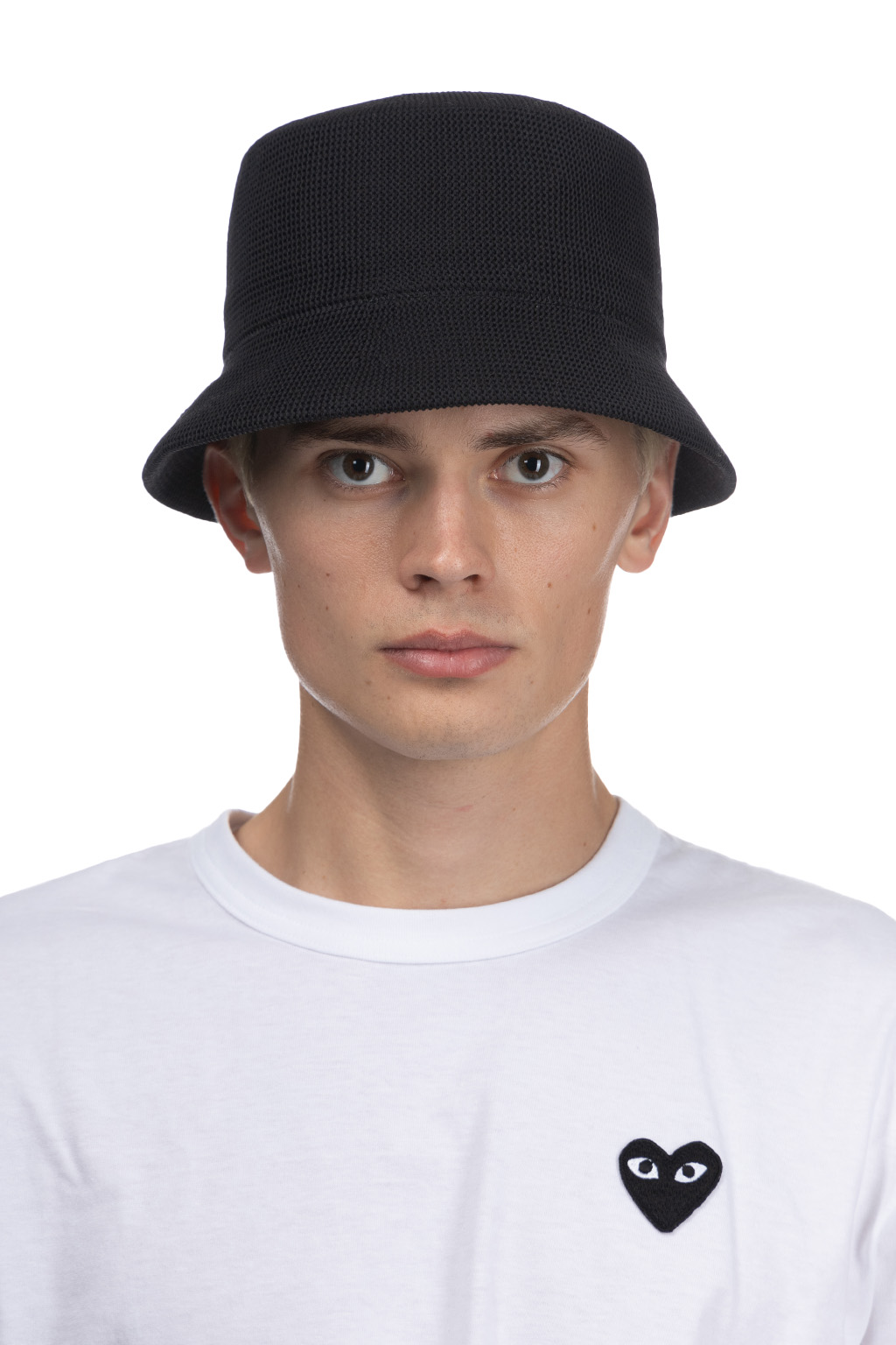 CFCL - Mesh Knit Bucket Hat - Black
