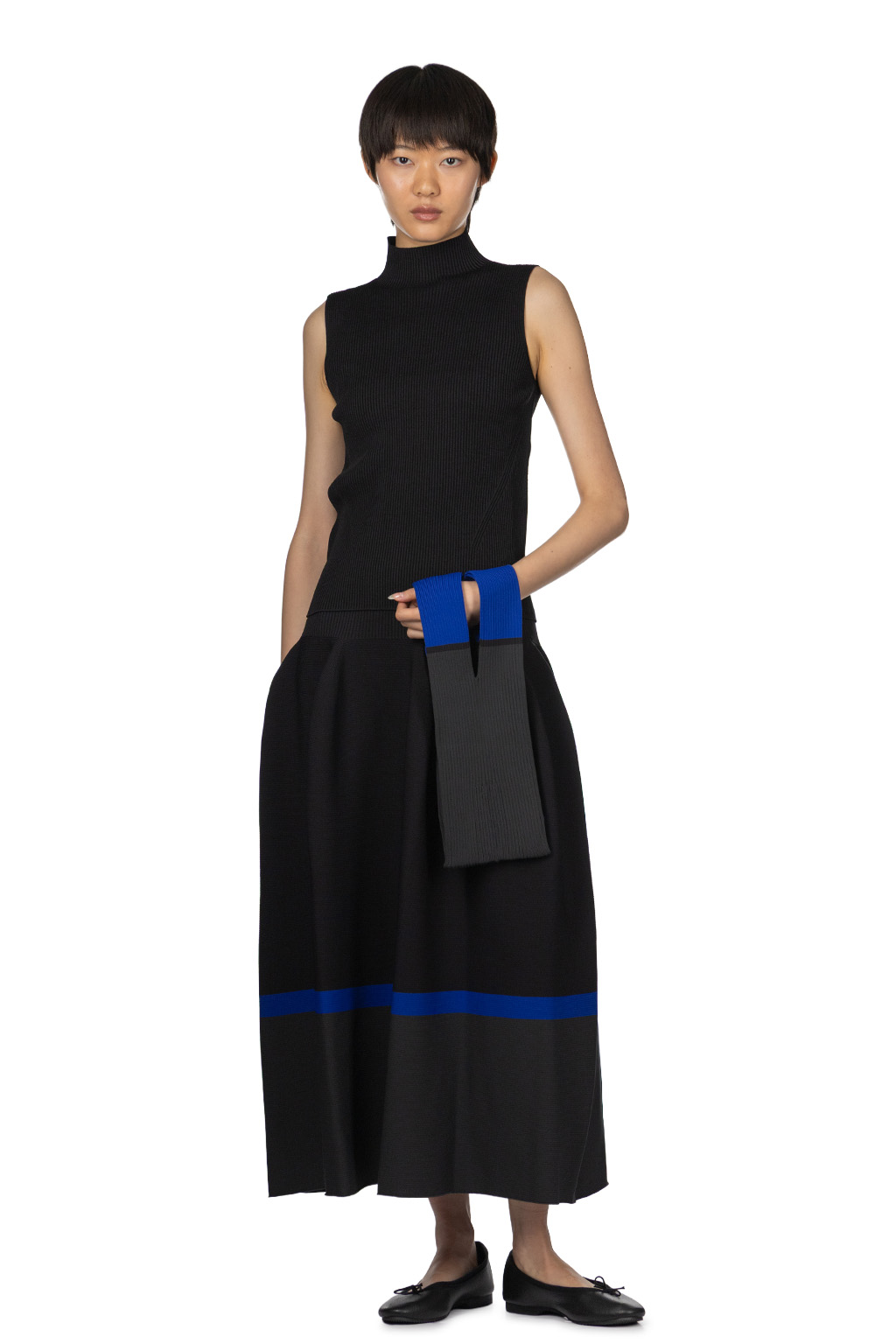 CFCL - Notched Rib Bag - Smokey Black Multi