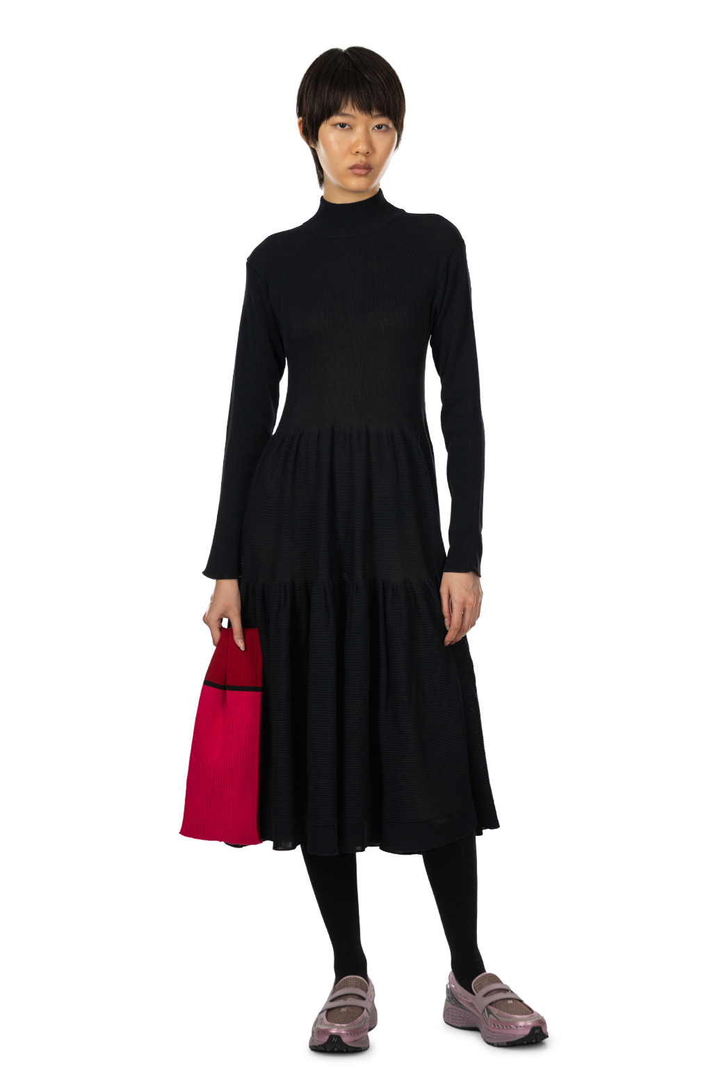 CFCL - Notched Rib Bag - Vivid Pink Multi