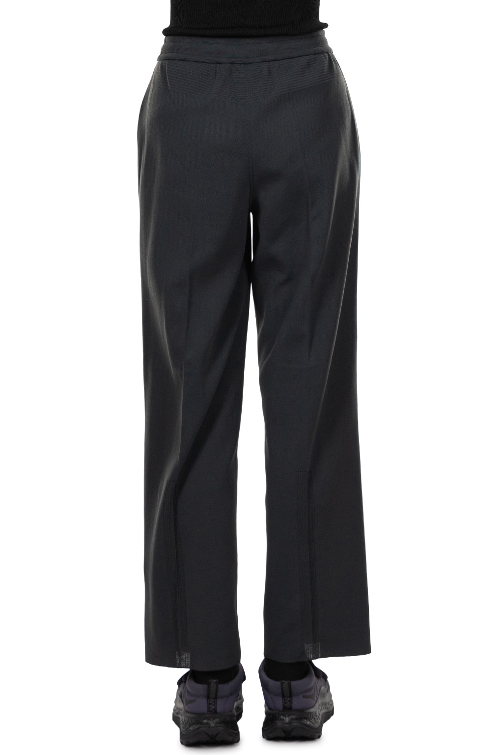 CFCL - Soft Milan Semi Wide Pants - Black