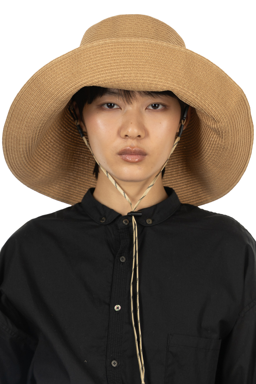 Cableami - Natural Fiber Boater Hat - Natural