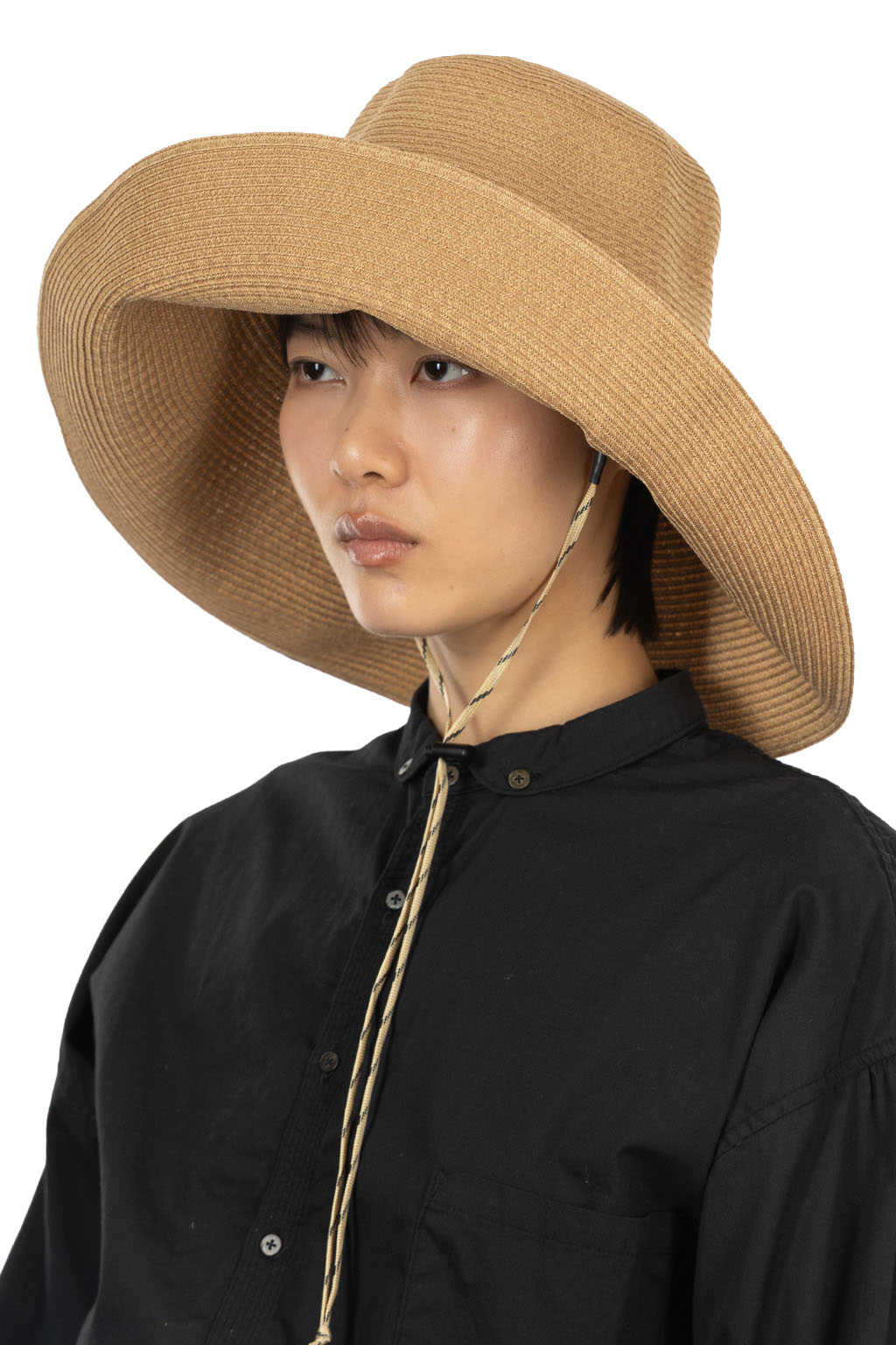 Cableami - Natural Fiber Boater Hat - Natural