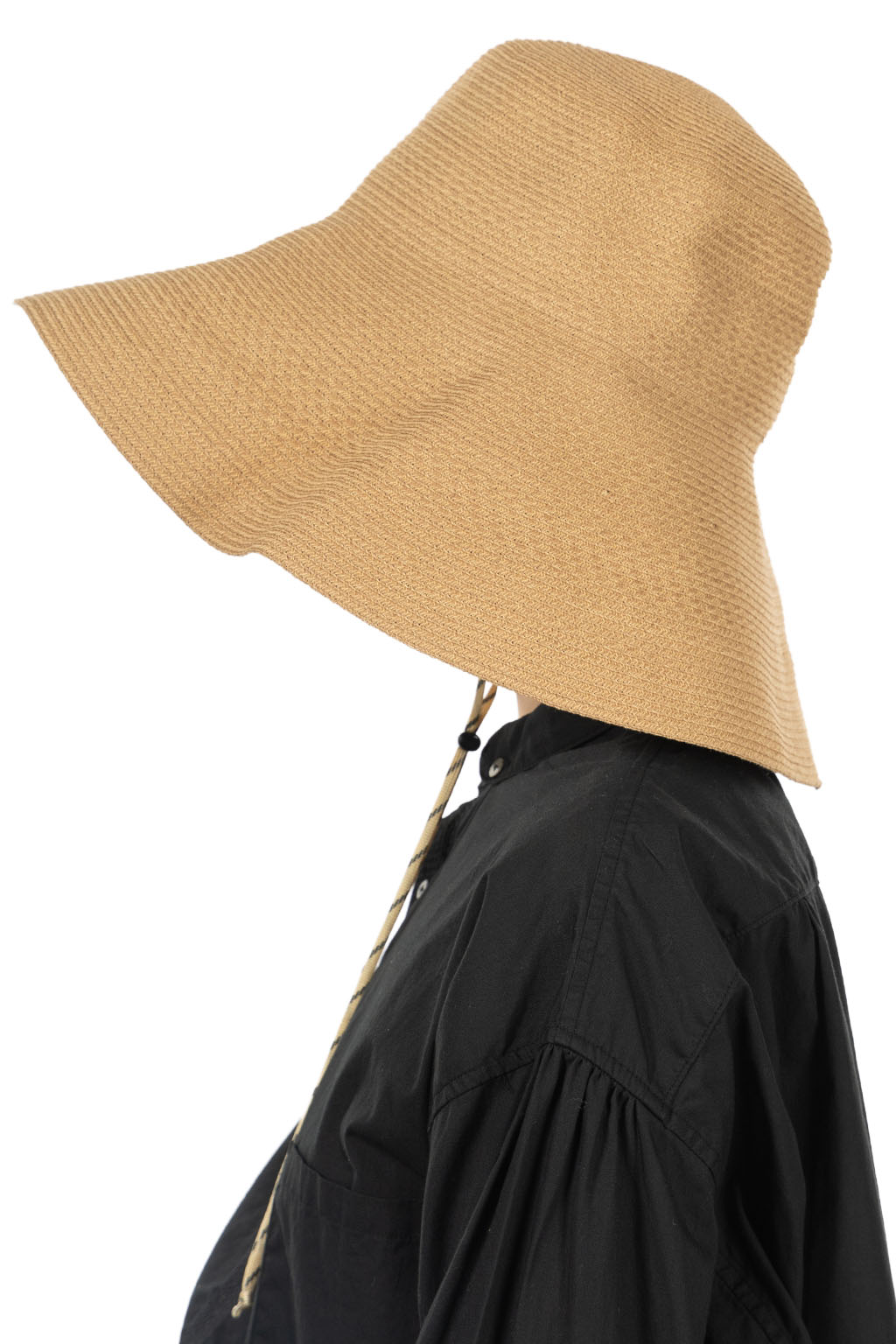 Cableami - Natural Fiber Boater Hat - Natural