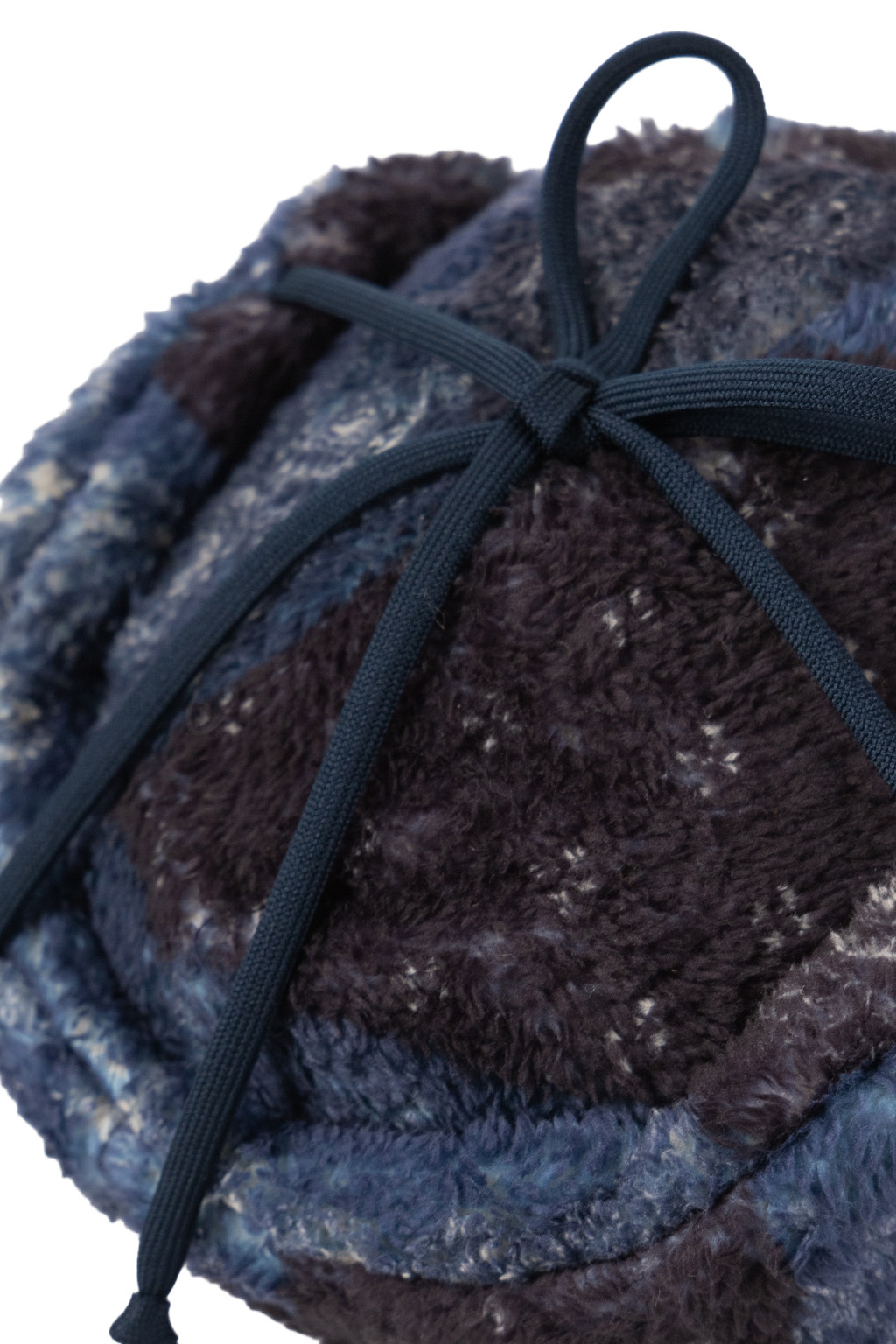 Cableami - Print Fleece Flight Cap Bandana - Navy