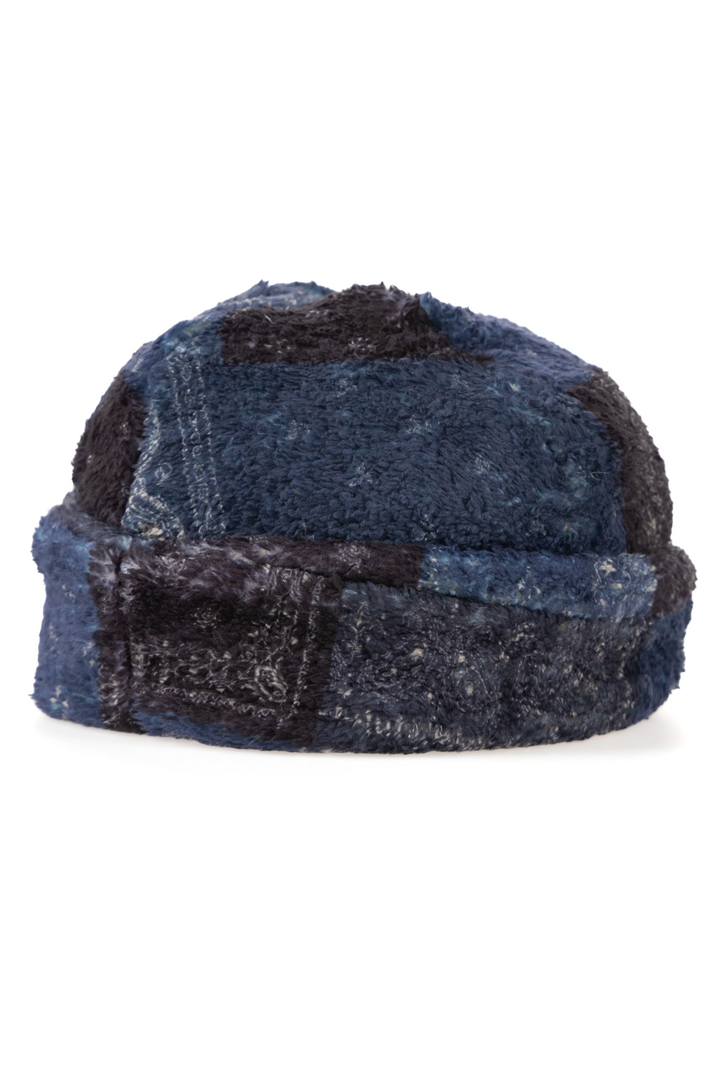 Cableami - Print Fleece Watch Cap Bandana - Navy