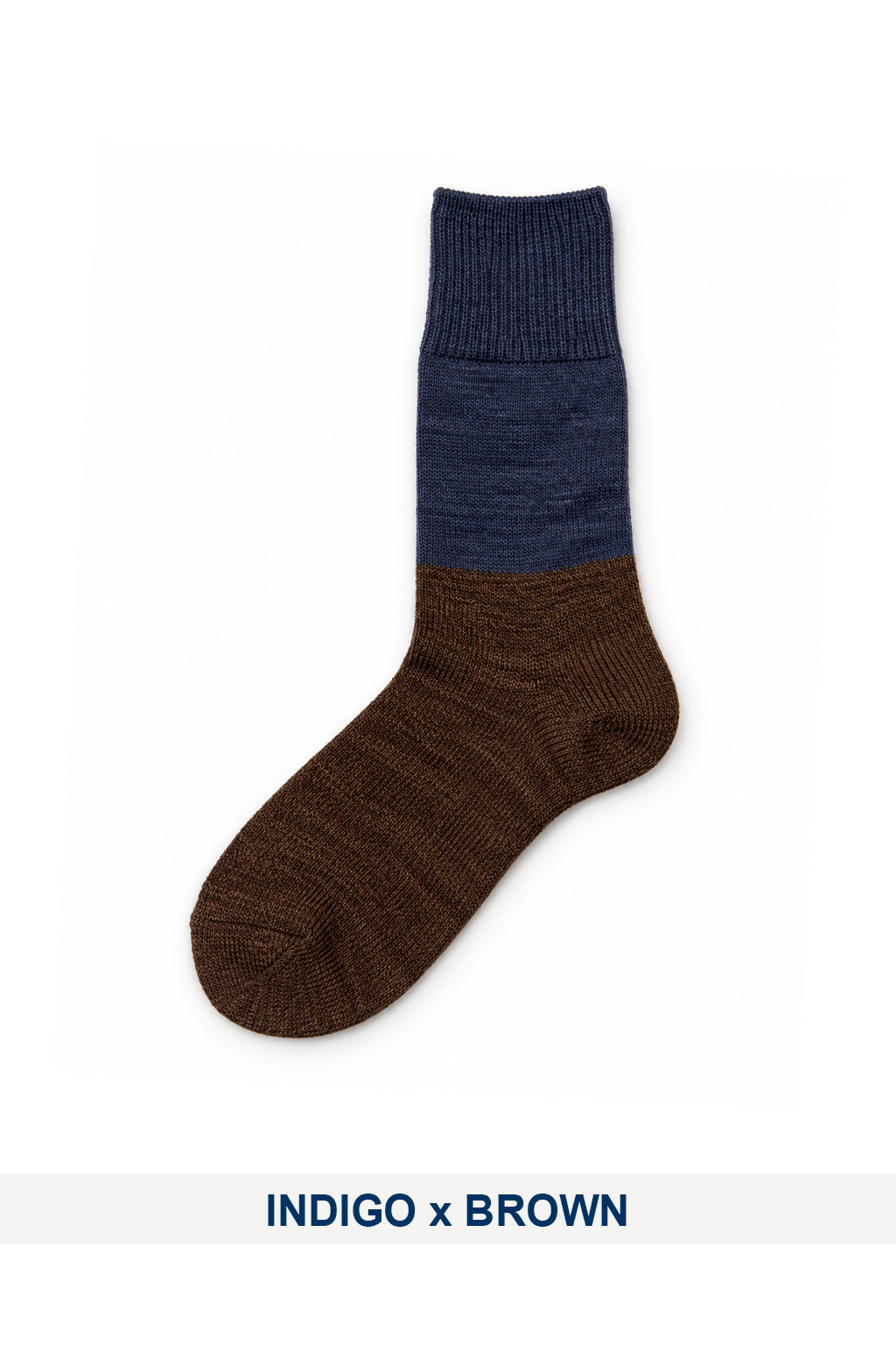 Chiyoji Socks - Two Tone Wool Socks - 2 Colors