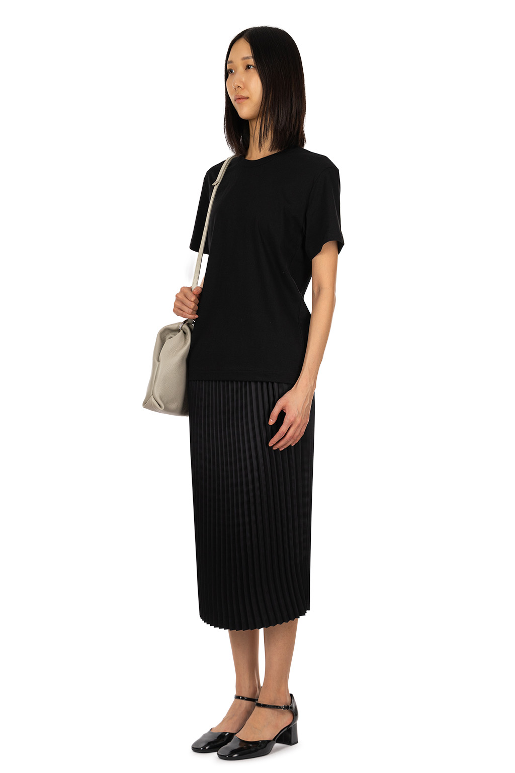 Comme Des Garcons Comme Des Garcons  - Crew Neck T-Shirt - Black x White