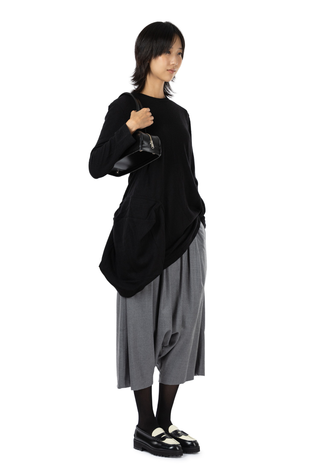 Comme Des Garcons Comme Des Garcons  - Easy Wool Sarouels - Grey