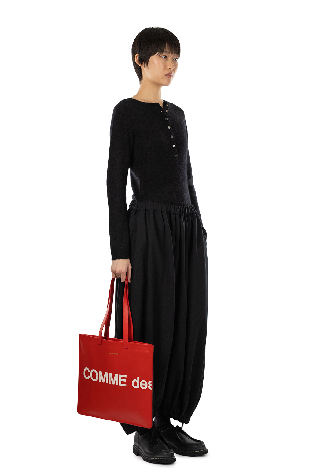 Comme Des Garcons Comme Des Garcons  - Elastic-Waist Balloon Pants - Black