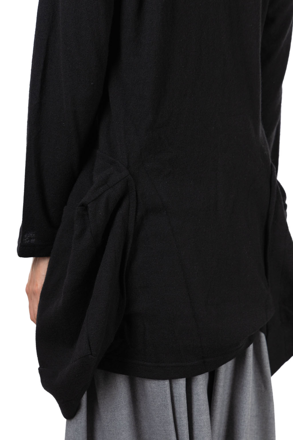 Comme Des Garcons Comme Des Garcons  - Wool Jersey Pullover - Black