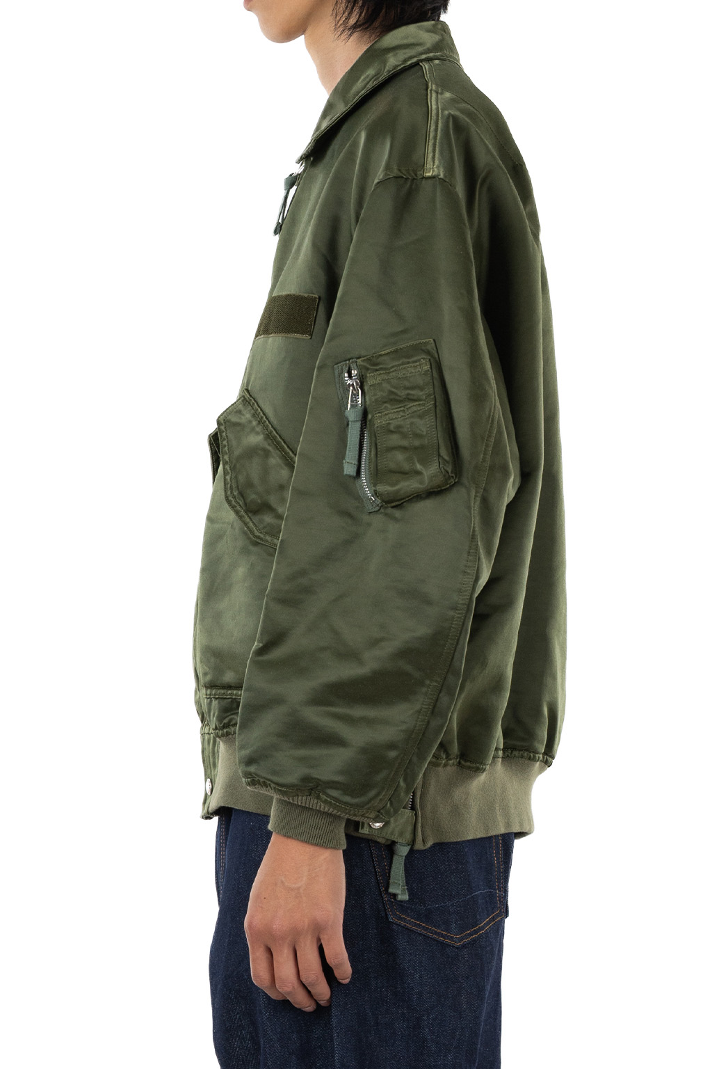 Comme Des Garcons Homme - Cotton Nylon Twill Double Weave Garment Dyed Jacket - Khaki