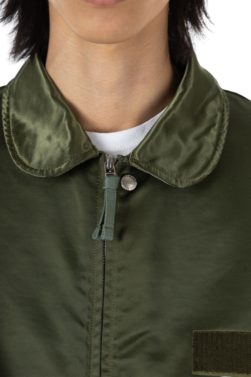 Comme Des Garcons Homme - Cotton Nylon Twill Double Weave Garment Dyed Jacket - Khaki