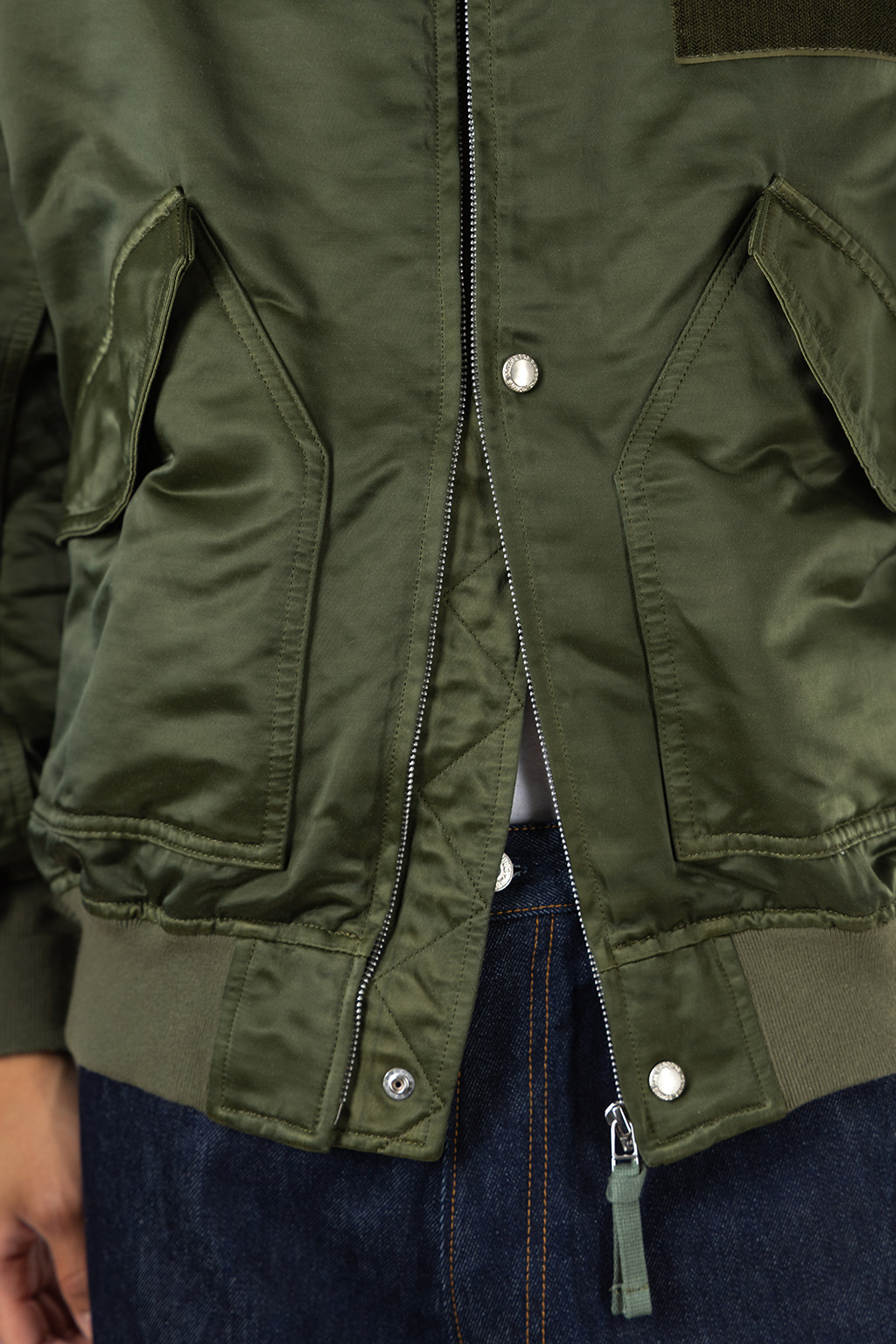 Comme Des Garcons Homme - Cotton Nylon Twill Double Weave Garment Dyed Jacket - Khaki