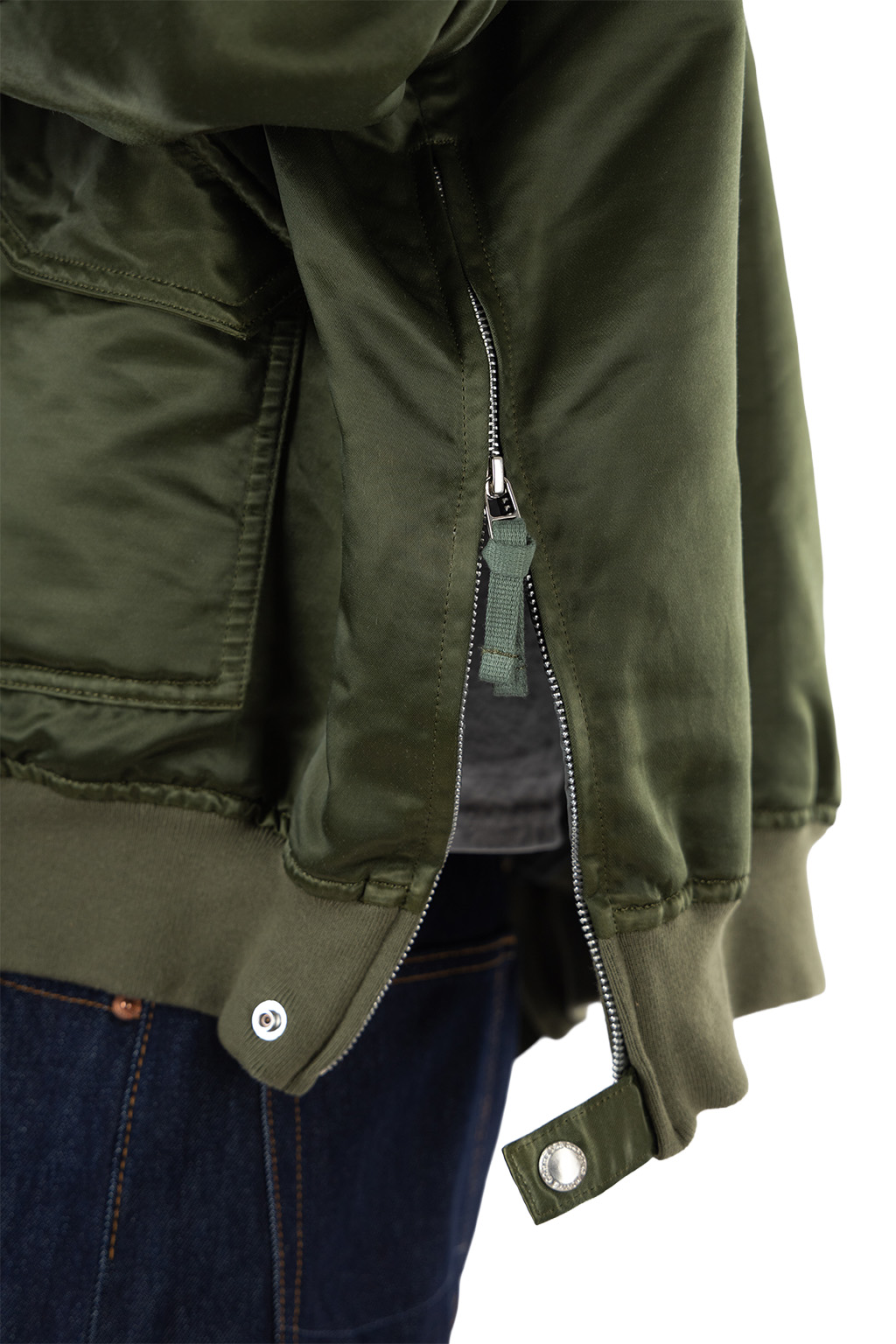Comme Des Garcons Homme - Cotton Nylon Twill Double Weave Garment Dyed Jacket - Khaki