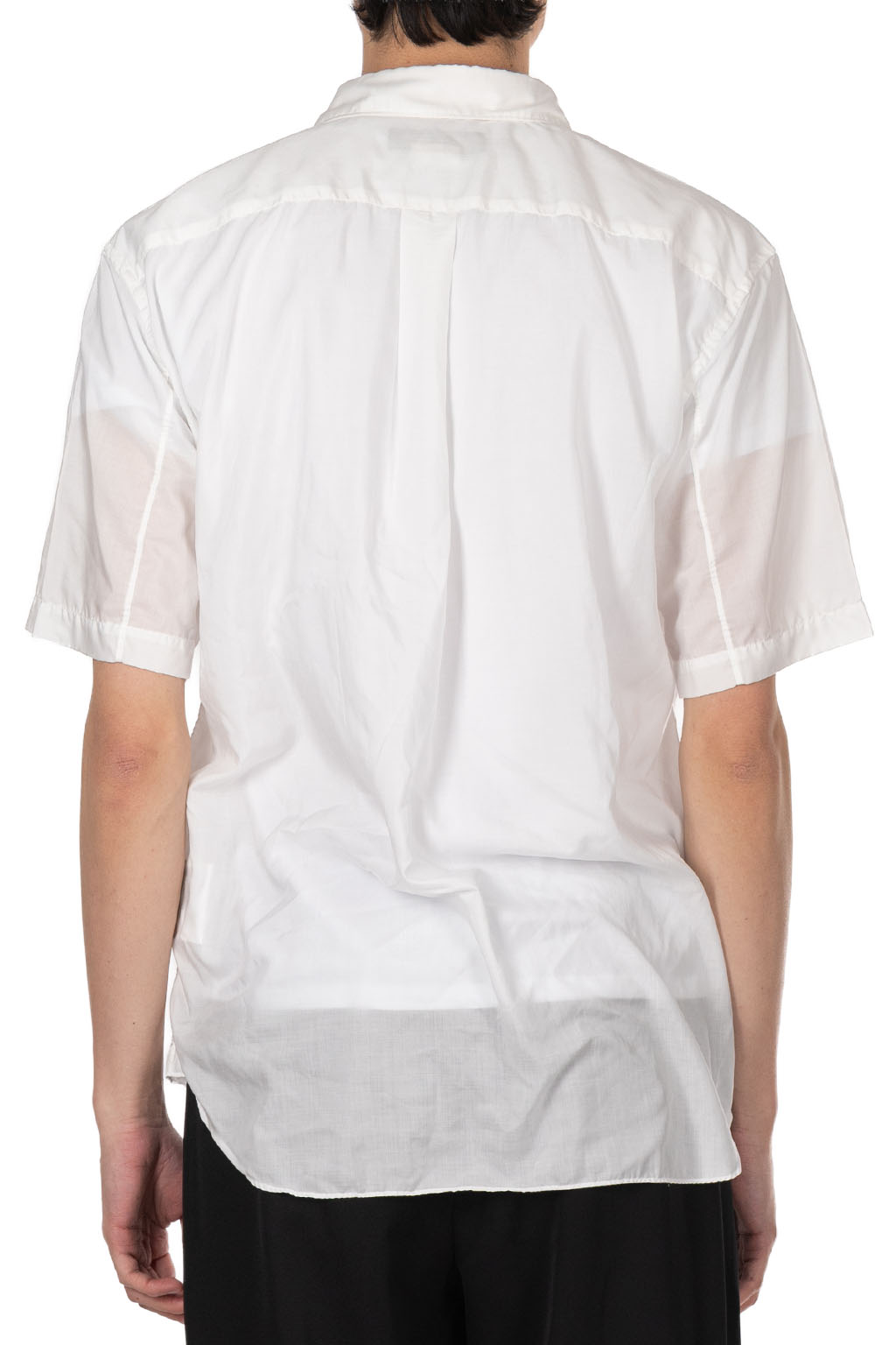 Comme Des Garcons Homme Deux - Men's Short Sleeve Shirt - Off White