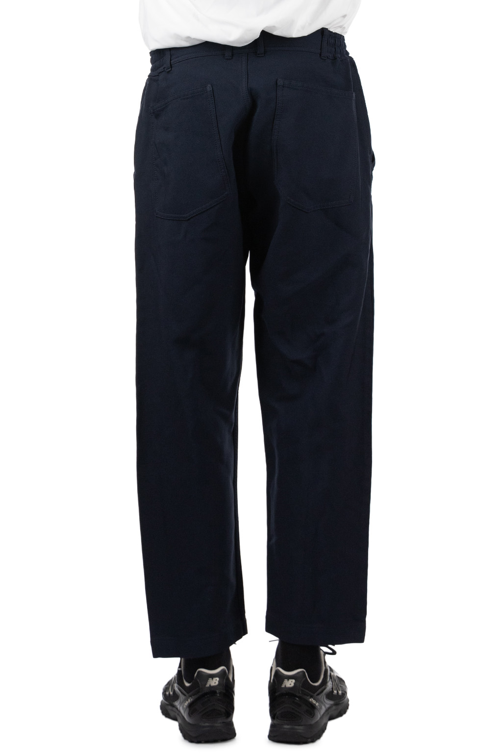 Comme Des Garcons Homme Deux - Cropped Casual Trousers - Navy