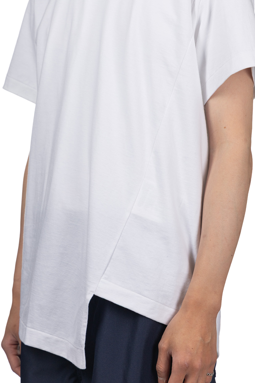Comme Des Garcons Homme Deux - Irrangle T-Shirt with logo - White
