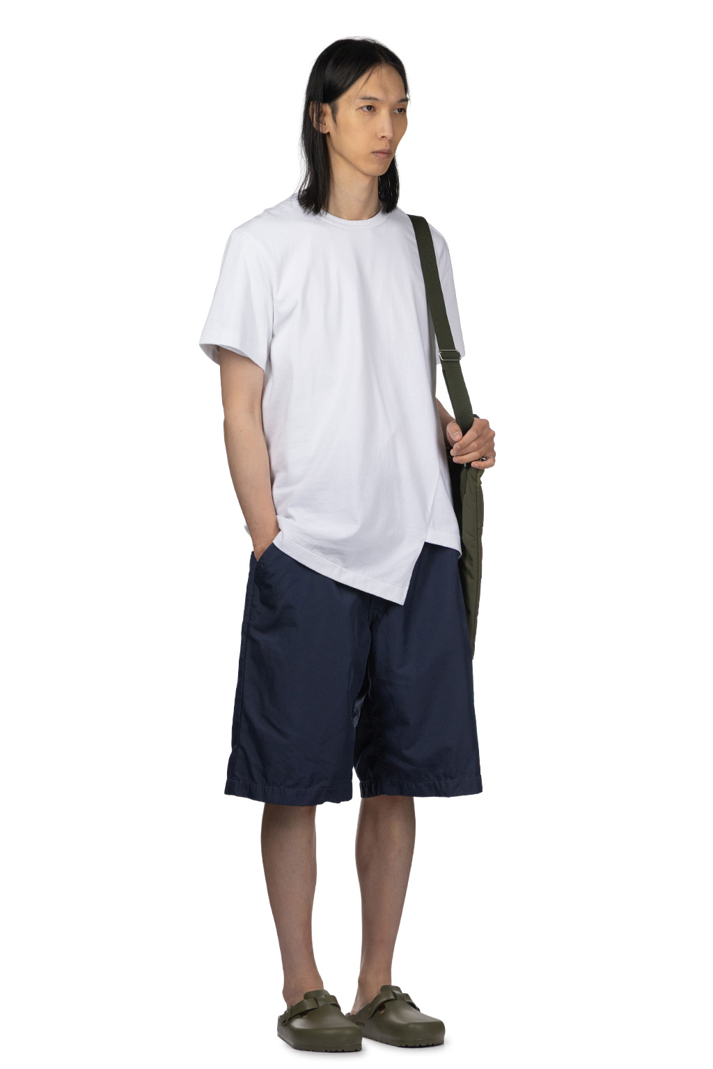 Comme Des Garcons Homme Deux - Irrangle T-Shirt with logo - White